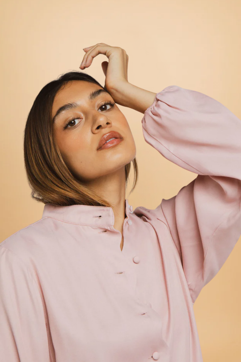 Tatiana pale pink shirt