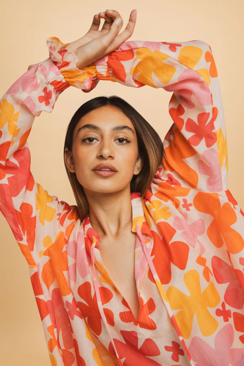 Suzanne Flower Power Blouse