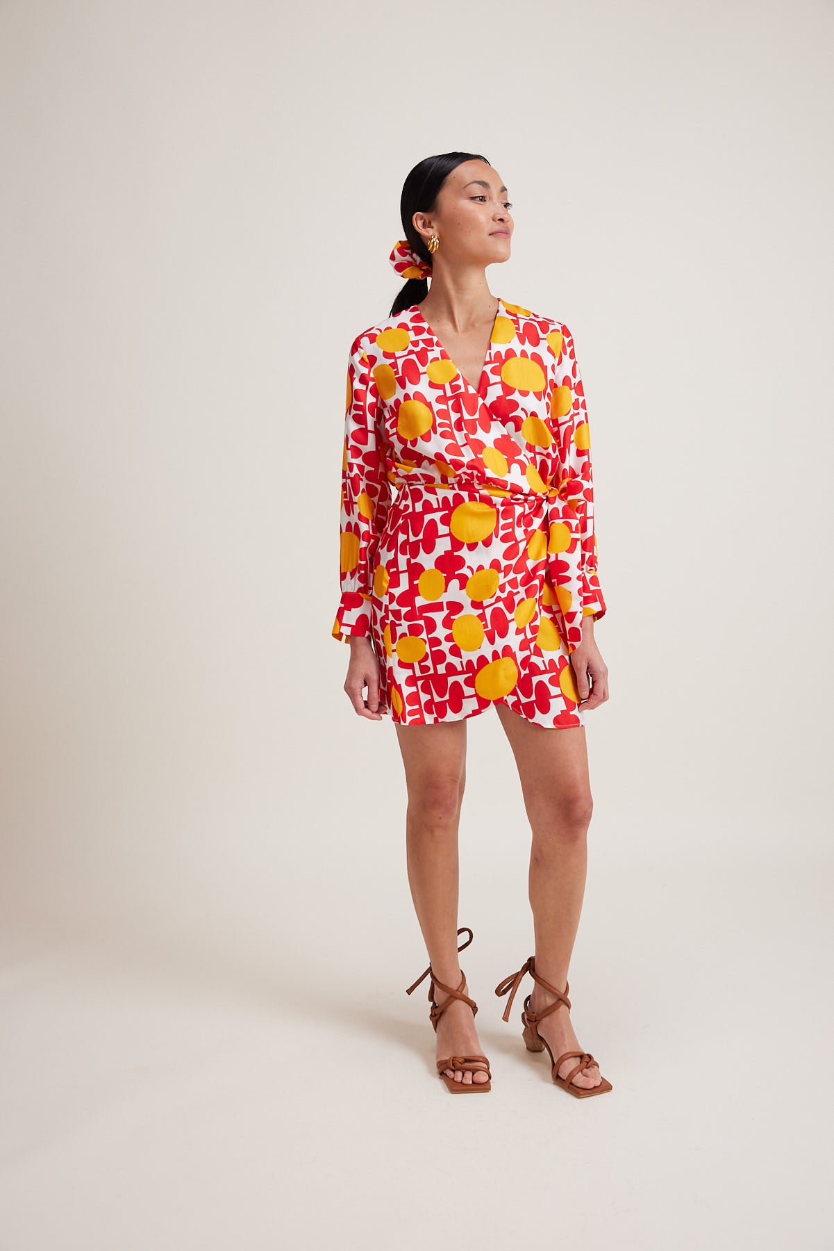 Romane Red Sun Dress