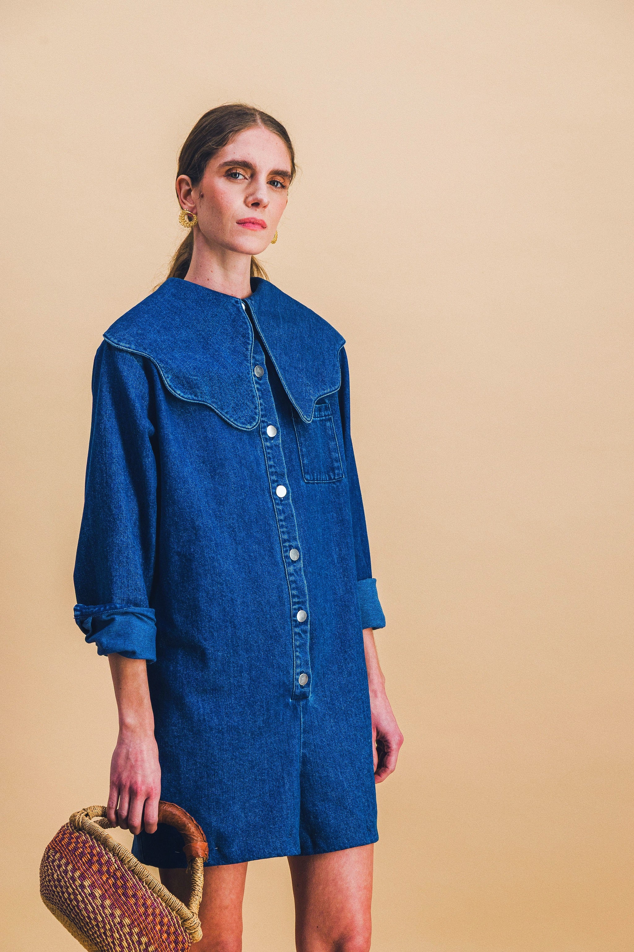 ODILE denim jumpsuit