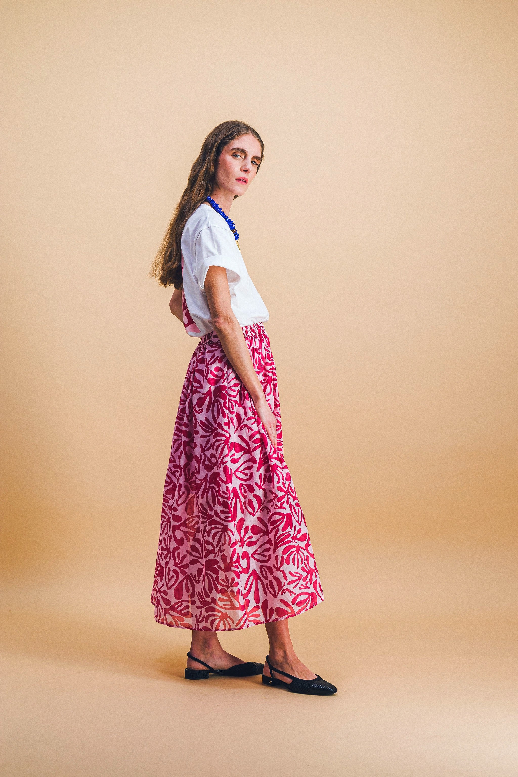 Cecile cut-out skirt