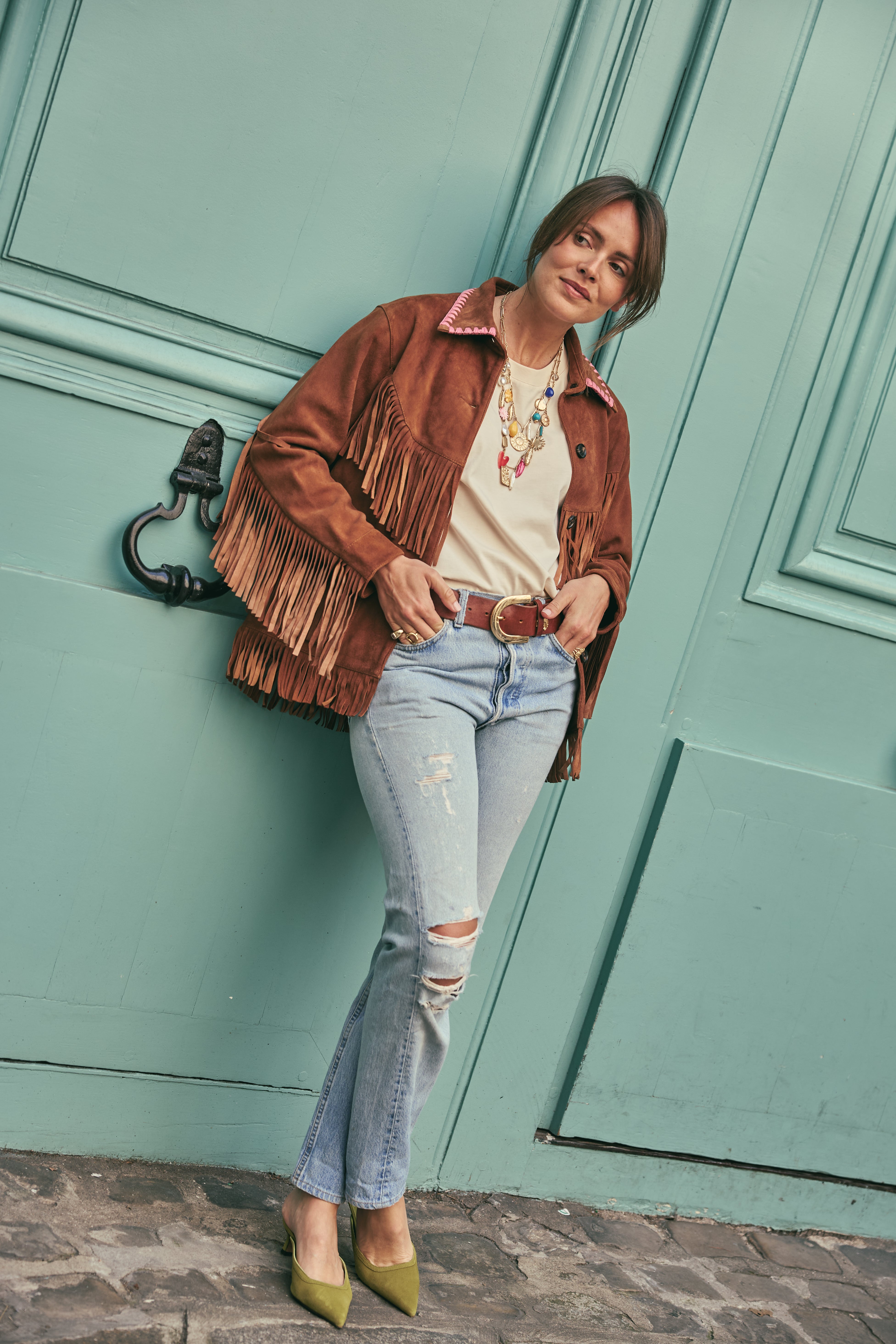 VESTE NOE CAMEL