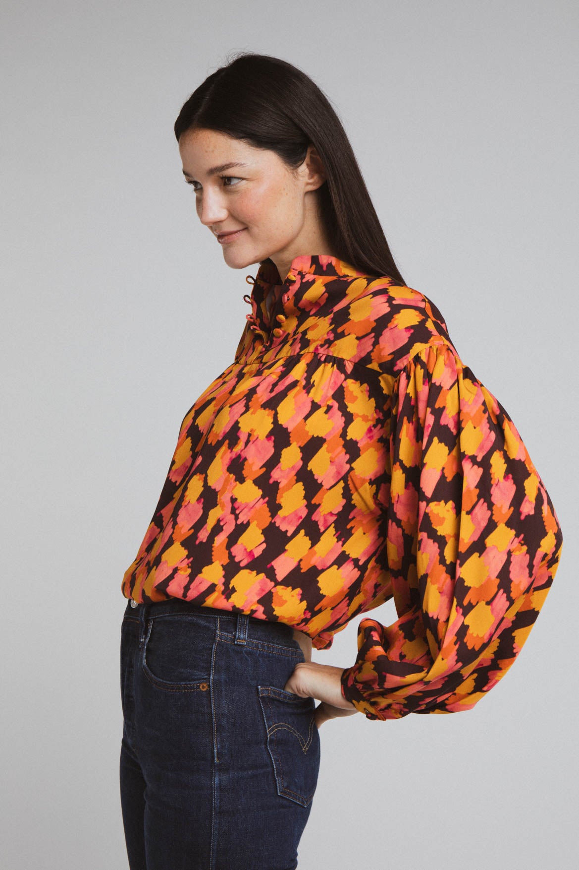 Alexandra Serengeti Blouse