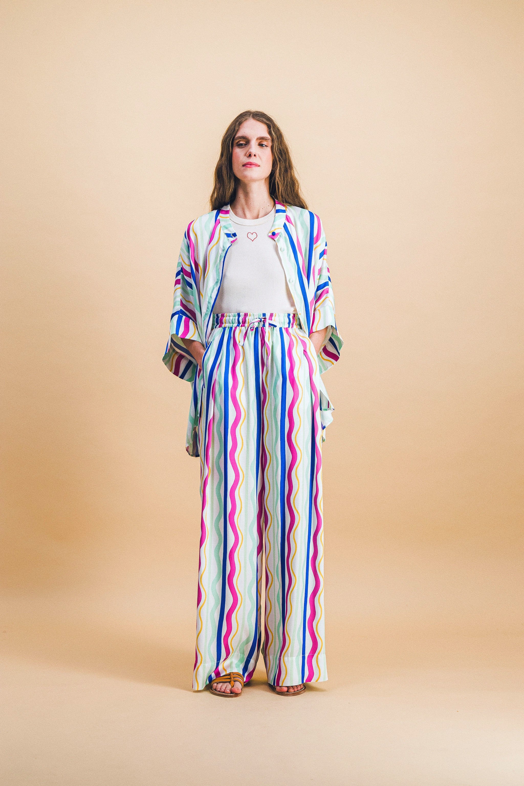 Pantalon Théodore Rainbow Lines