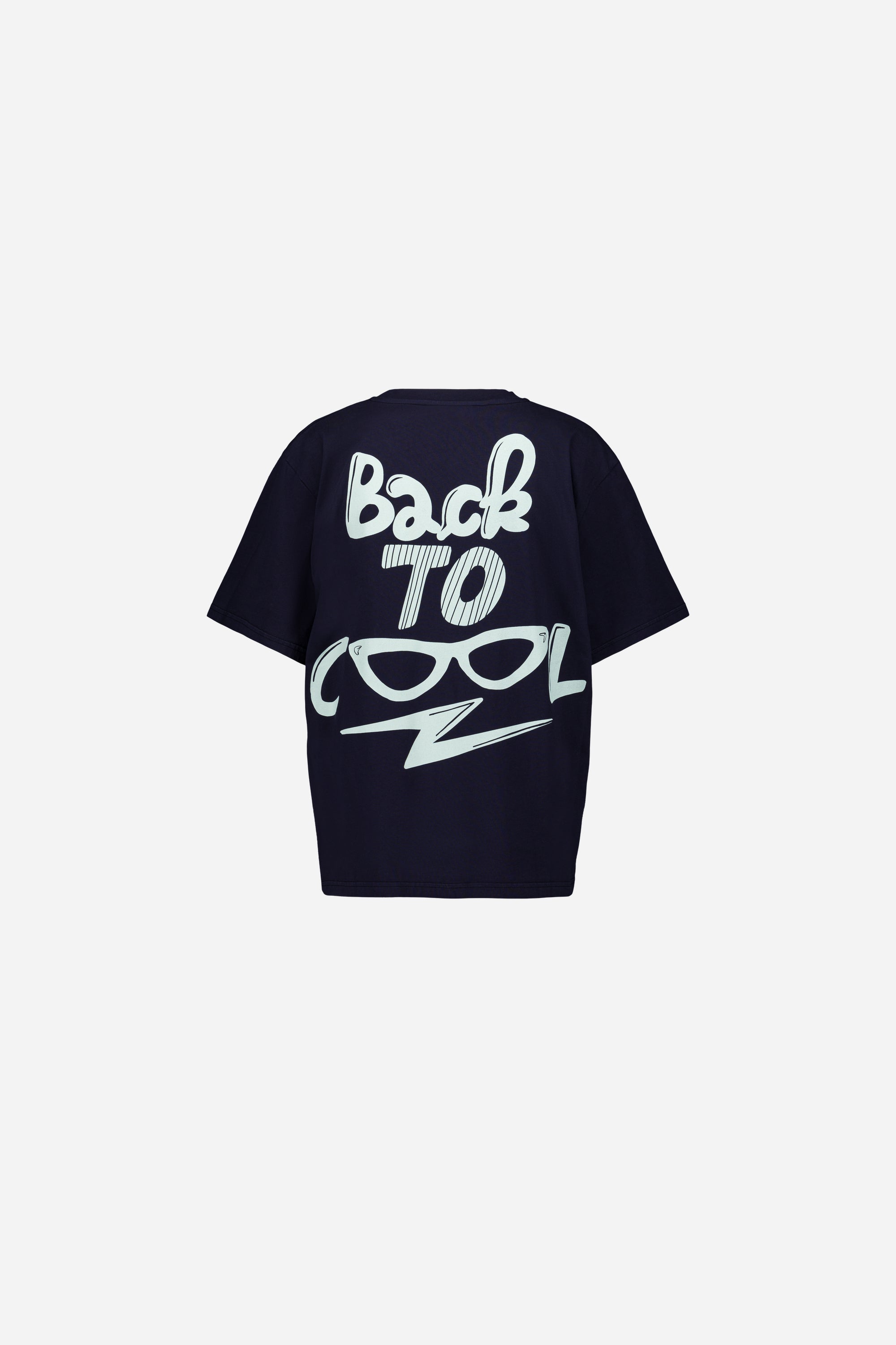 BACK TO COOL NAVY T-SHIRT