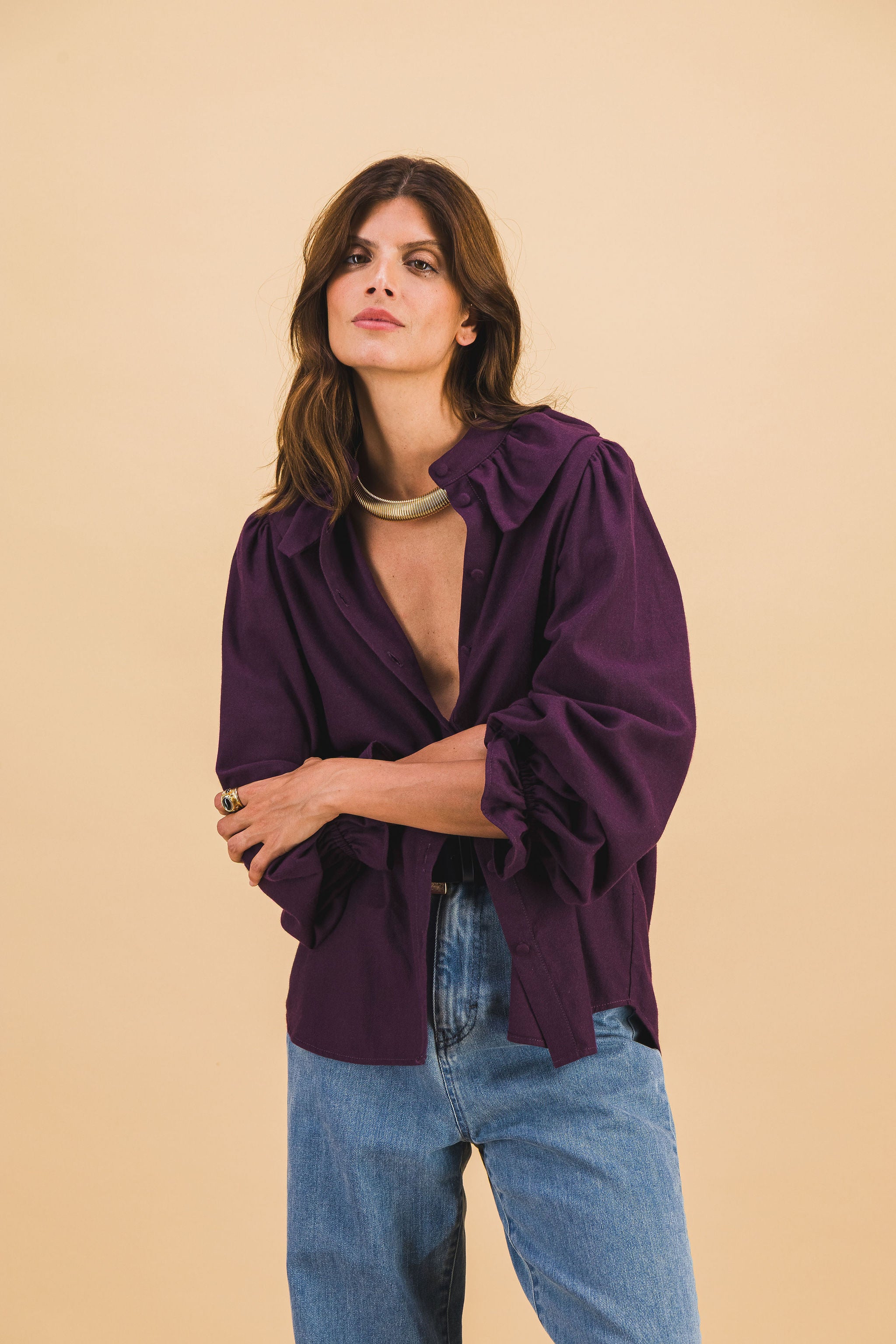 Colette Purple Shirt