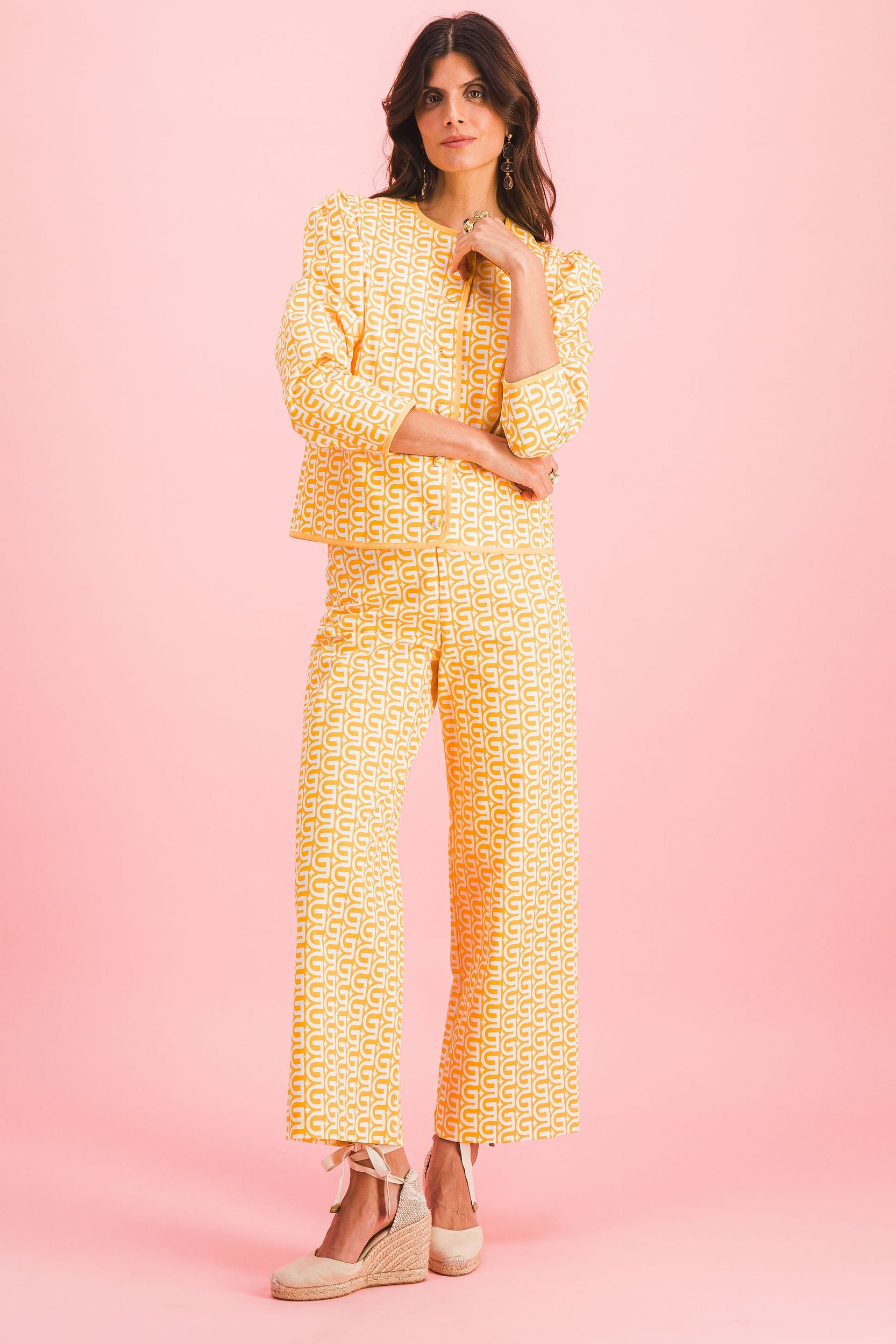 PANTALON GEORGIA MORE IS MORE YELLOW