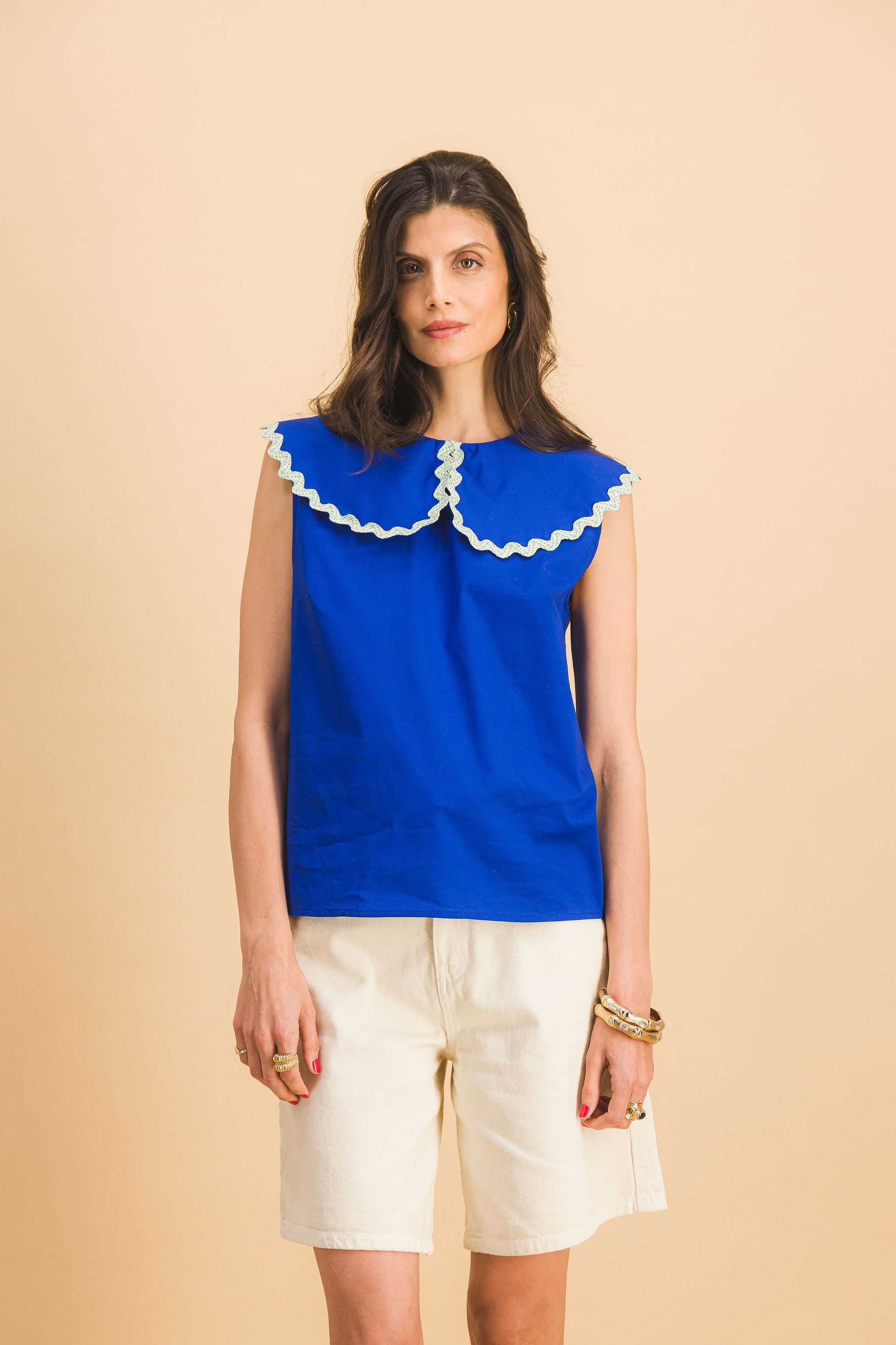 CHEMISE AMINATA BLEU
