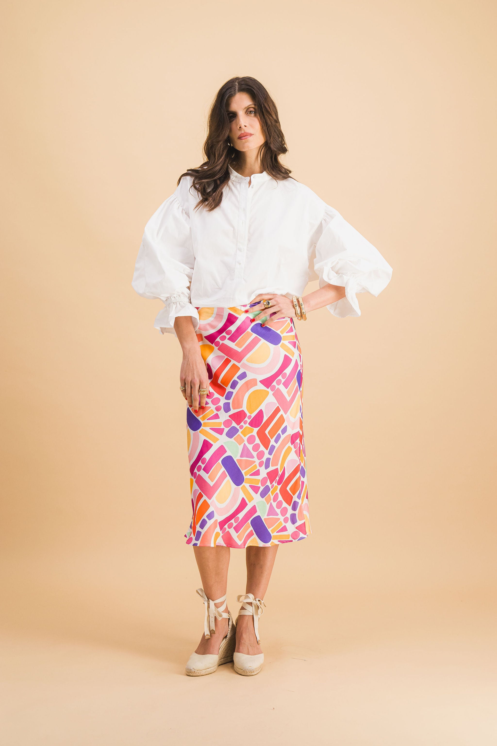 Parisatys Ettore Polychrome Skirt