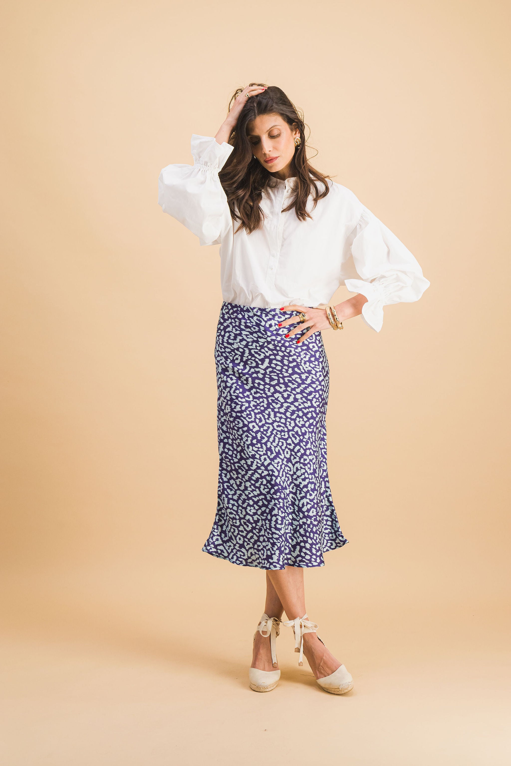 Parisatys Blue Graou skirt
