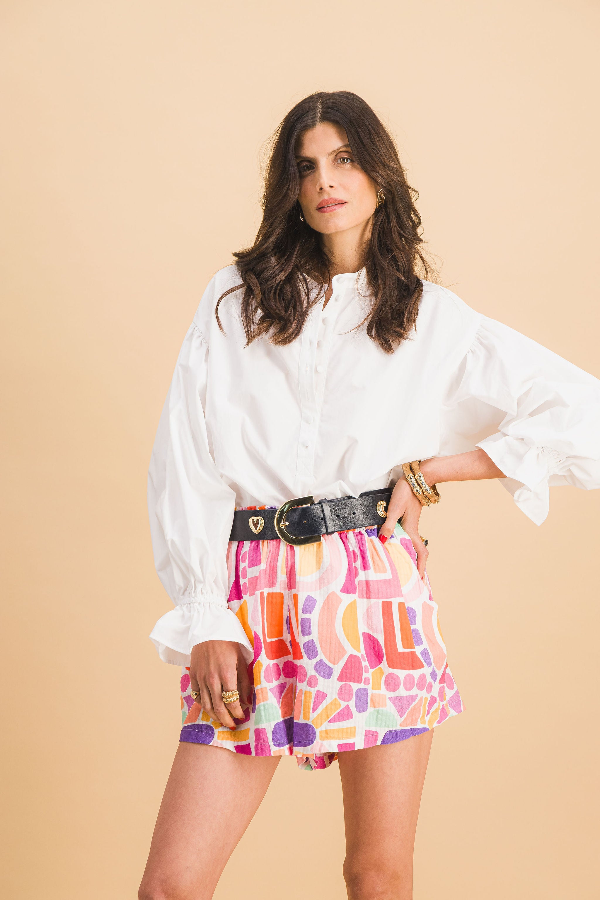 Short Tim Ettore Polychrome