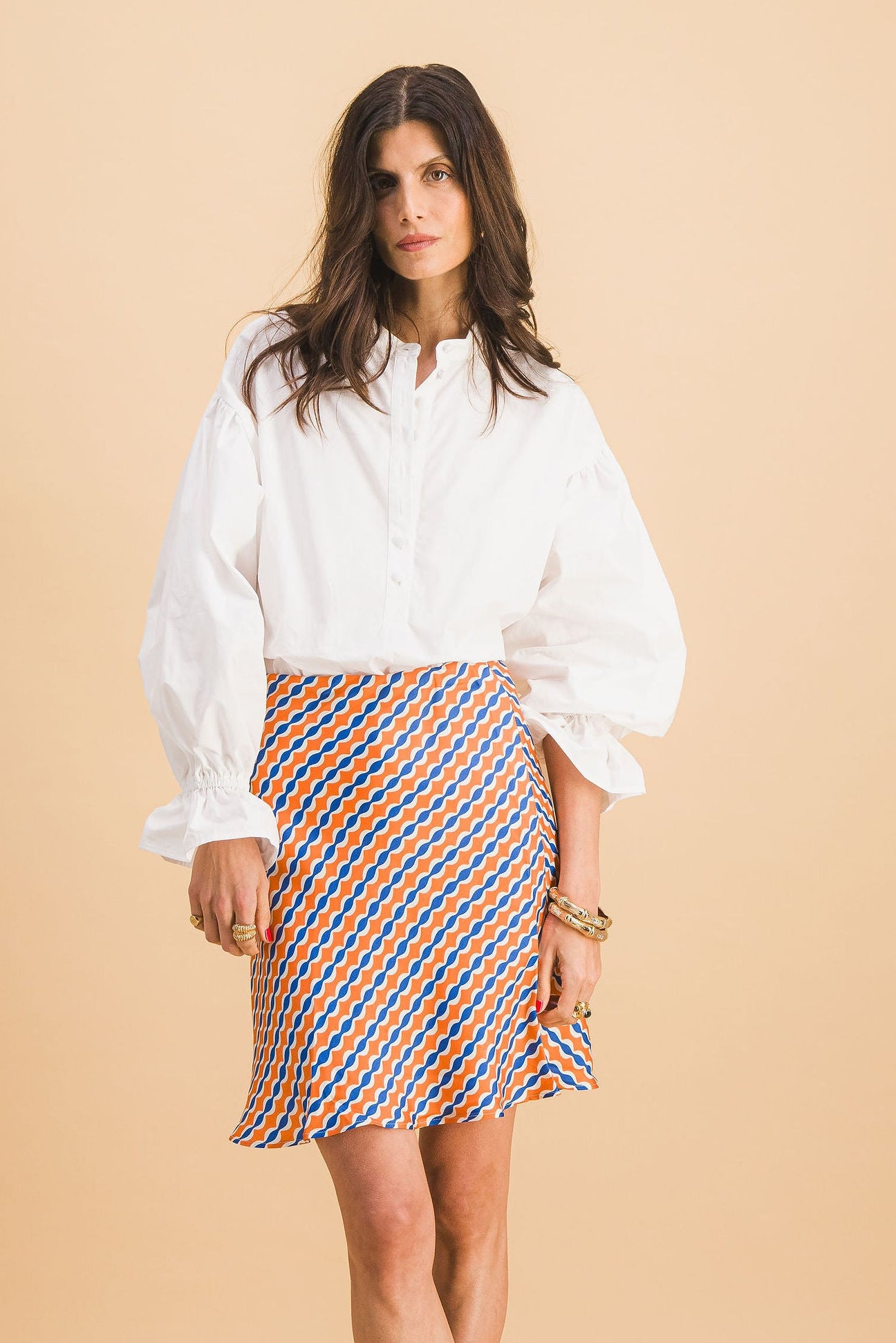 June Amazing Stripes Skirt