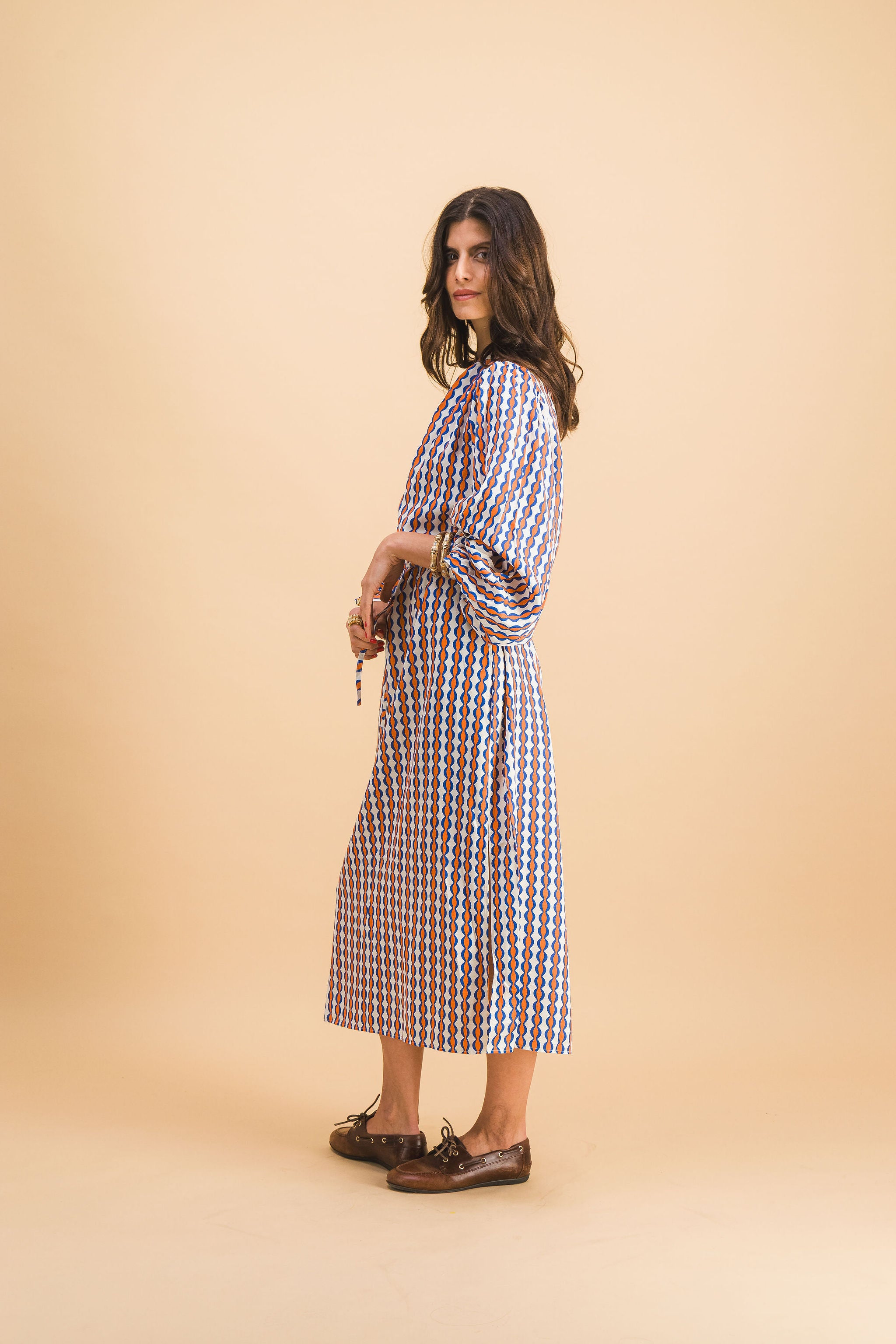 Nina Groovy Stripes Dress