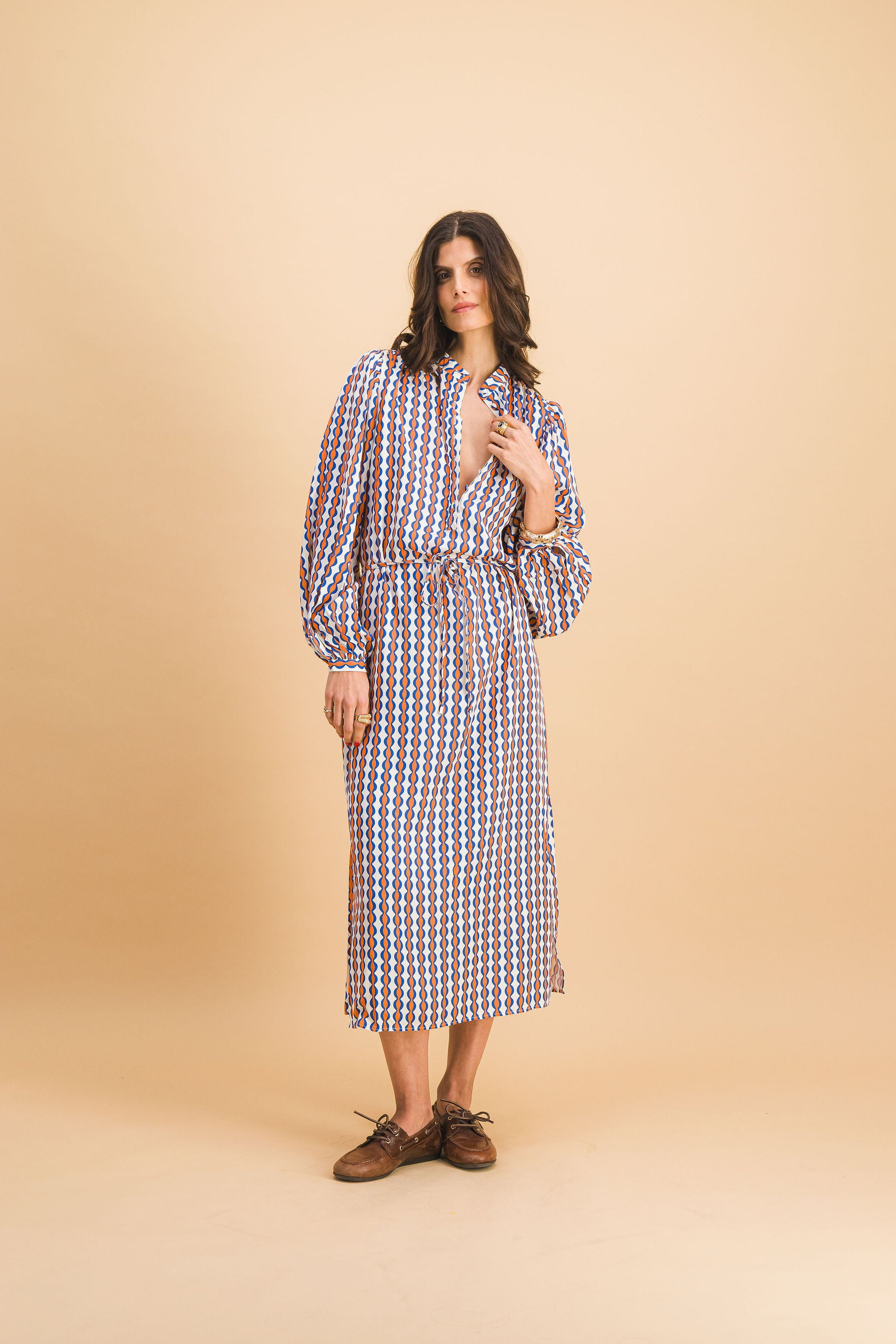 Nina Groovy Stripes Dress