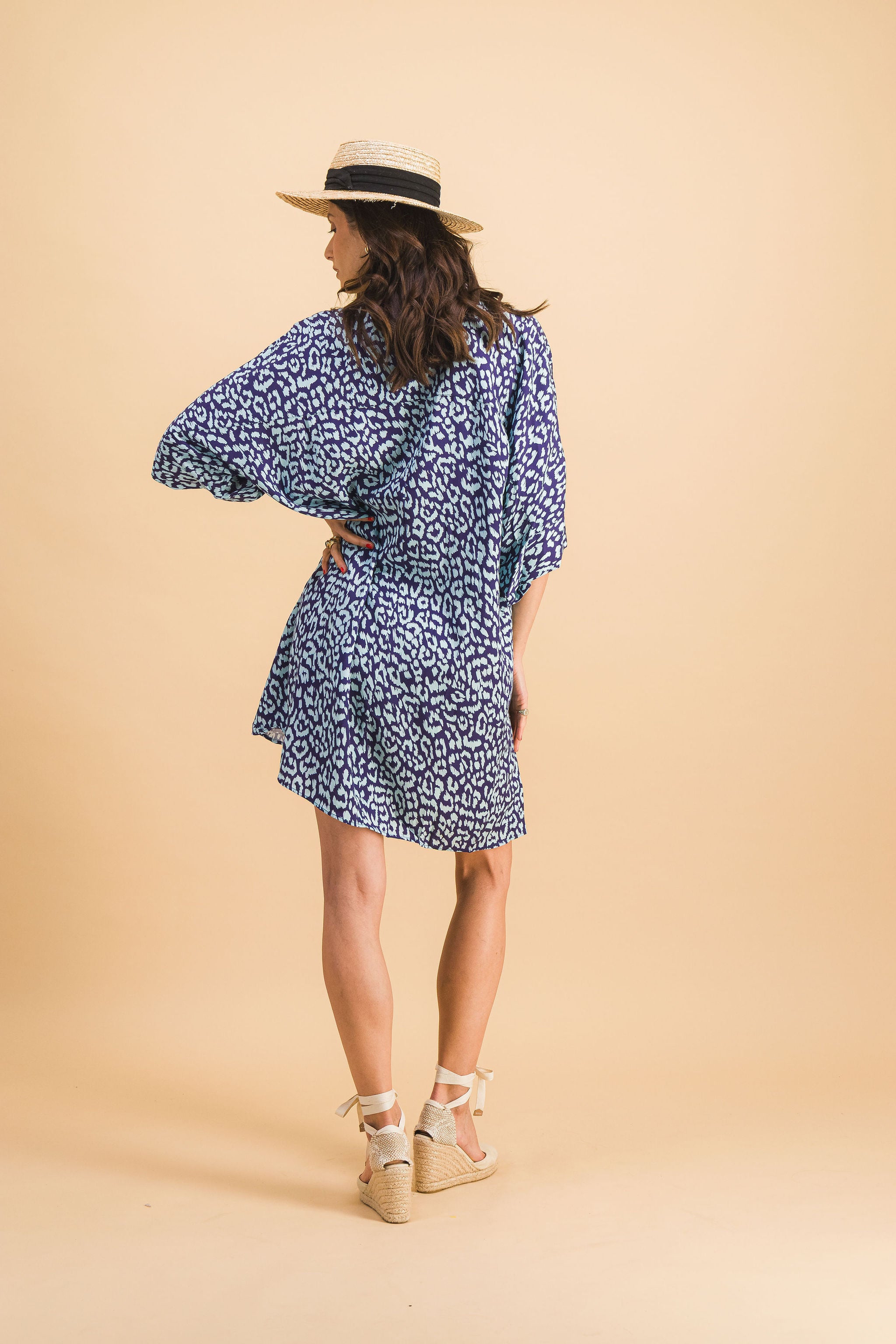 Selena Blue Graou Dress