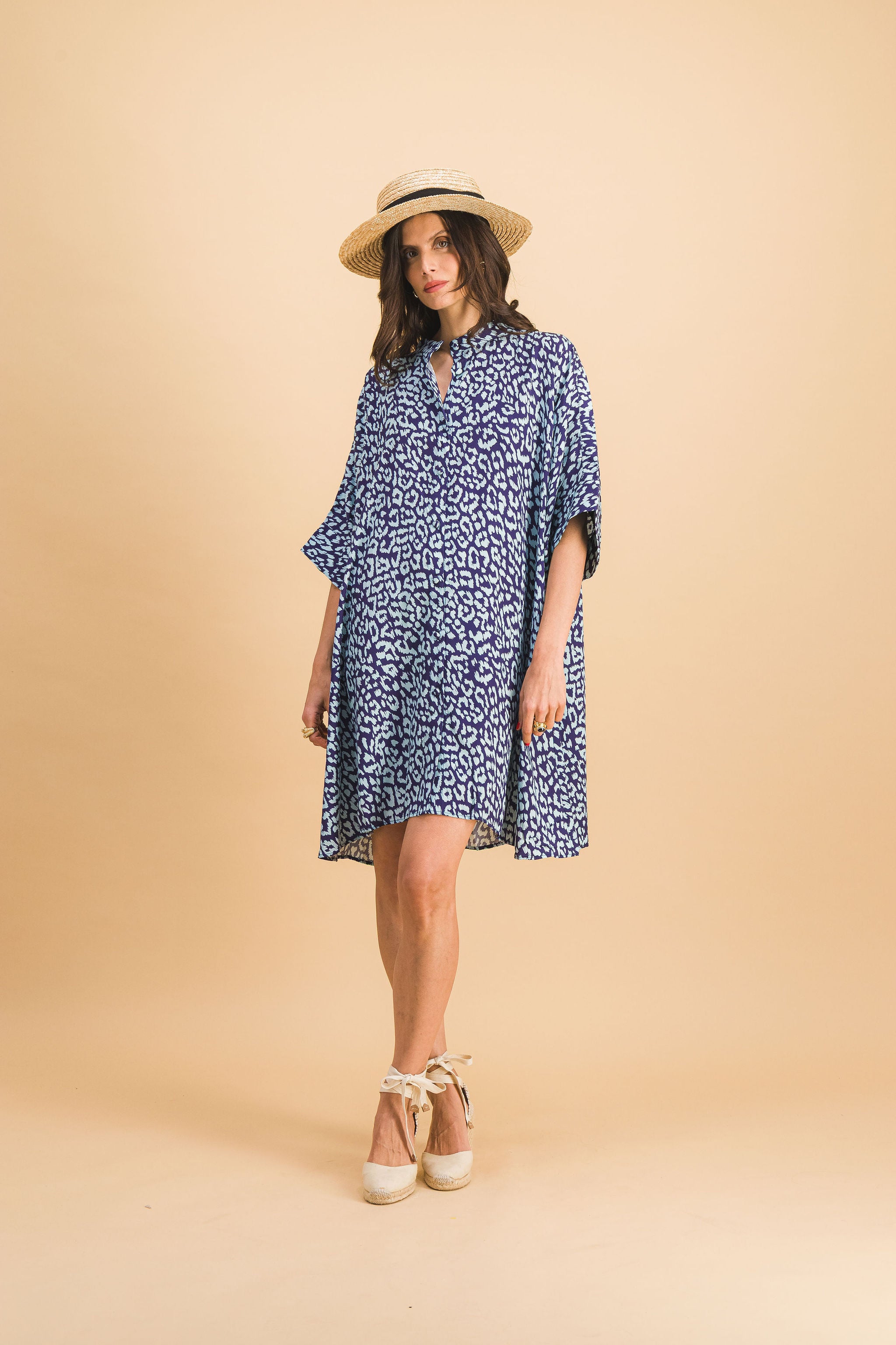 Selena Blue Graou Dress