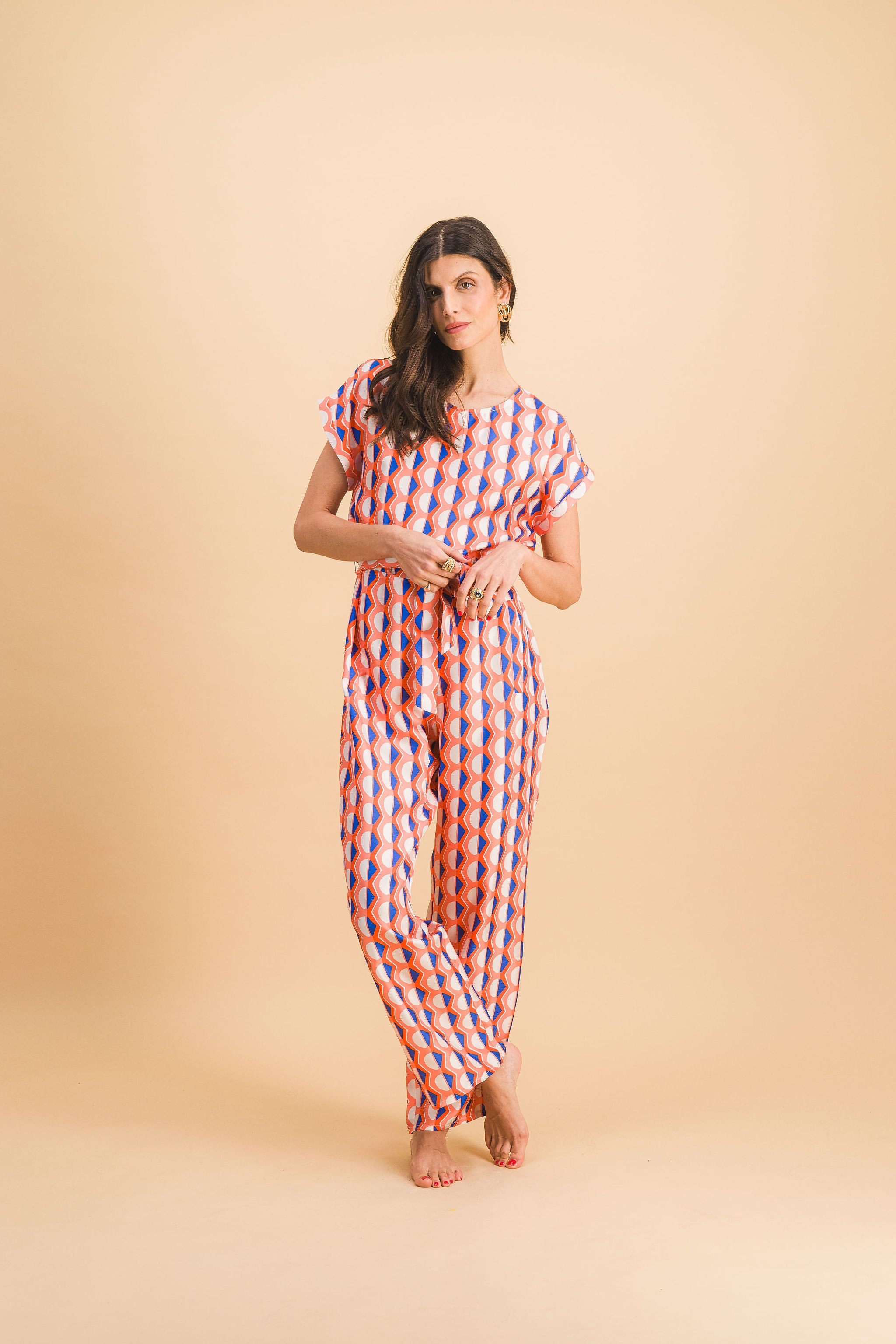 Sasha Sunset Rythm Jumpsuit