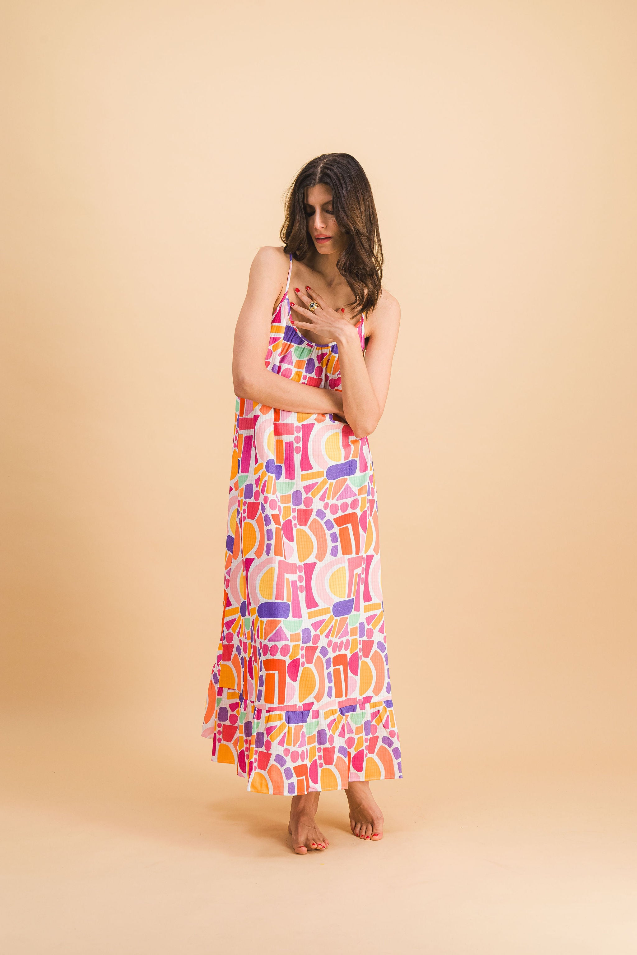 Stella Ettore Polychrome Dress