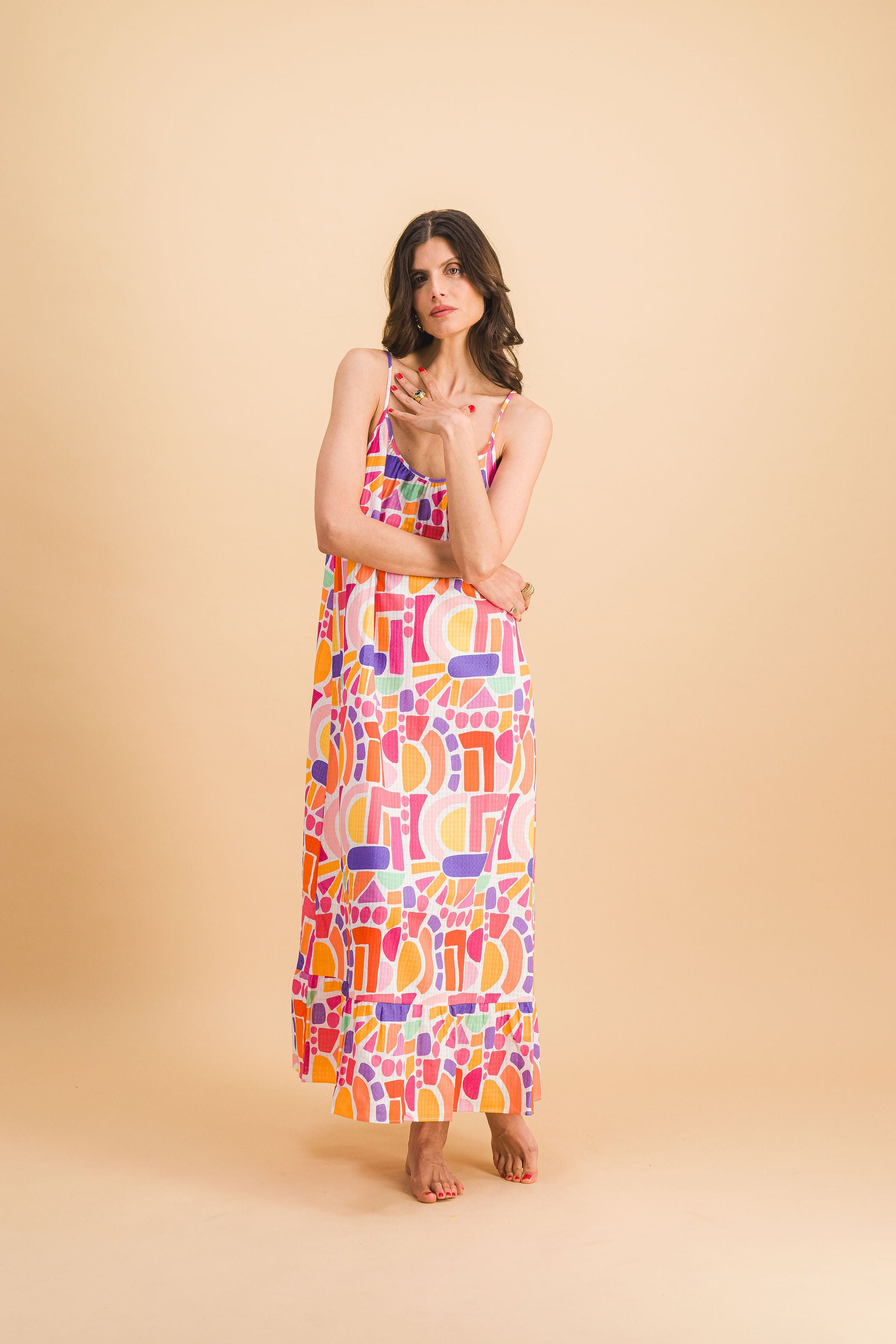 Stella Ettore Polychrome Dress