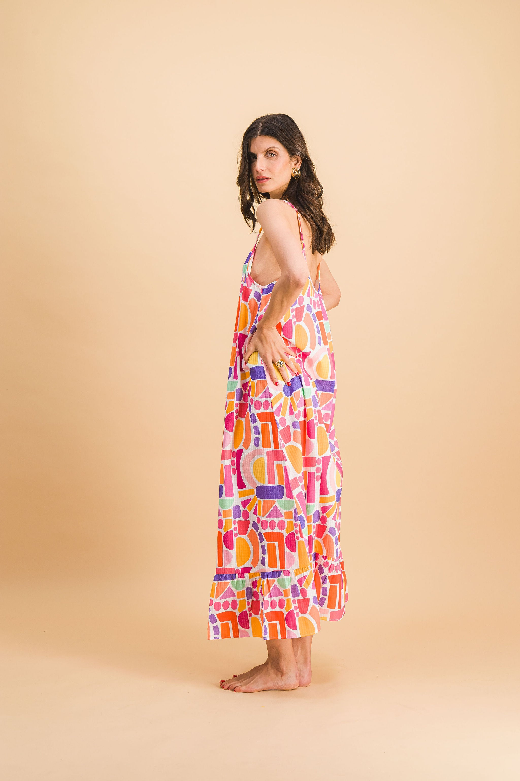 Stella Ettore Polychrome Dress