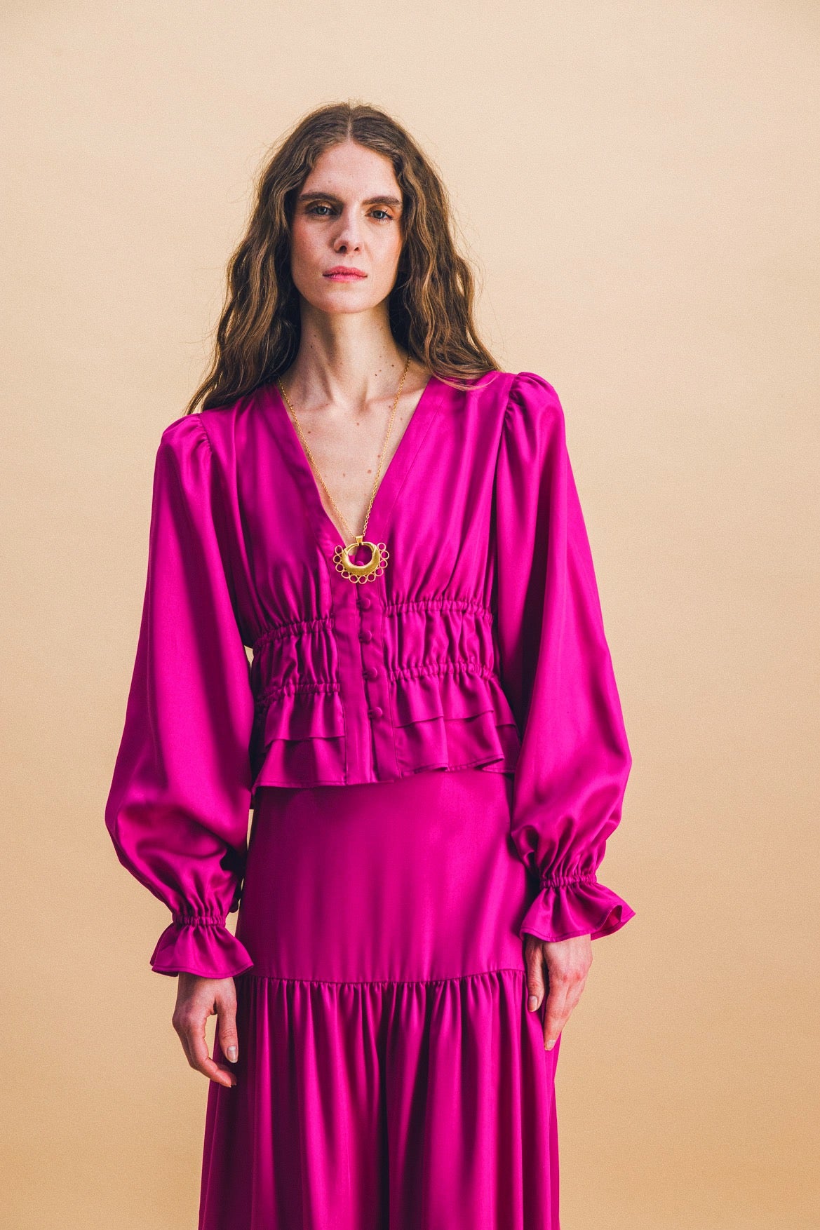 Isabel + Carole Cyclamen Ensemble