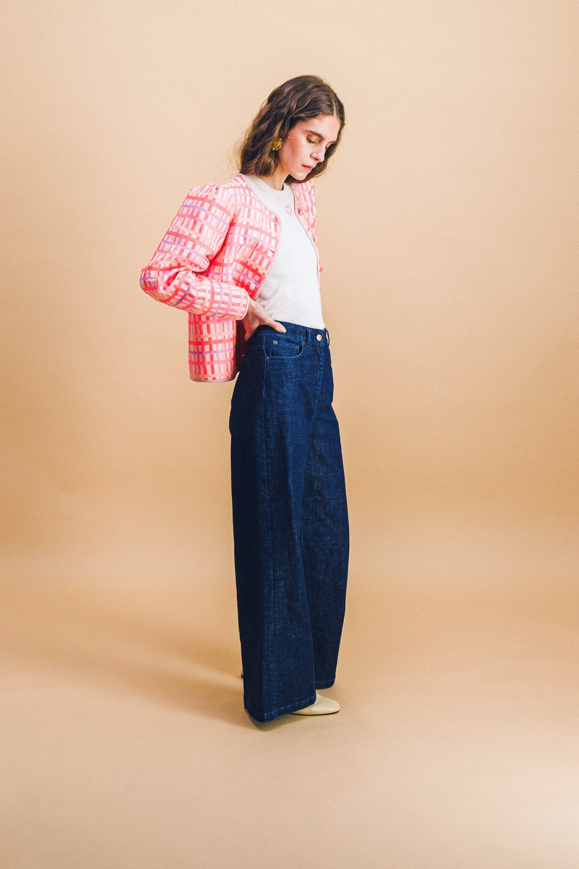 Jean Baptiste in raw denim