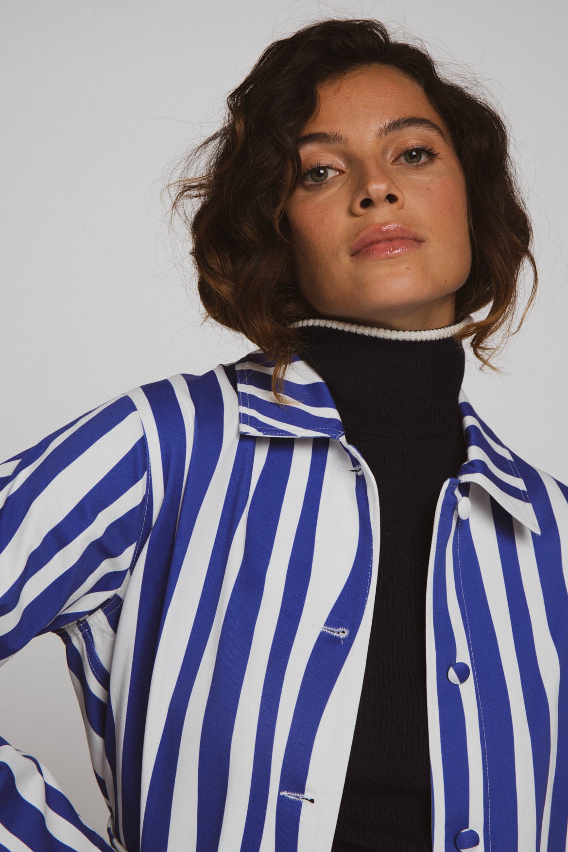 Lucie Blue Lines Jacket