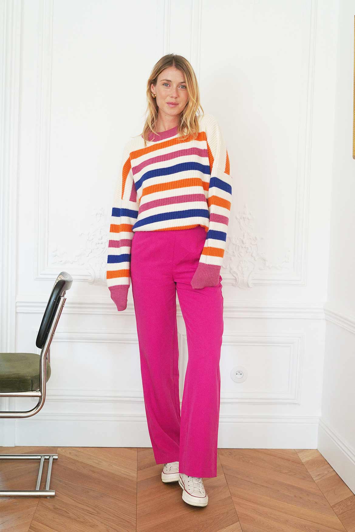 Auguste Magenta Pants
