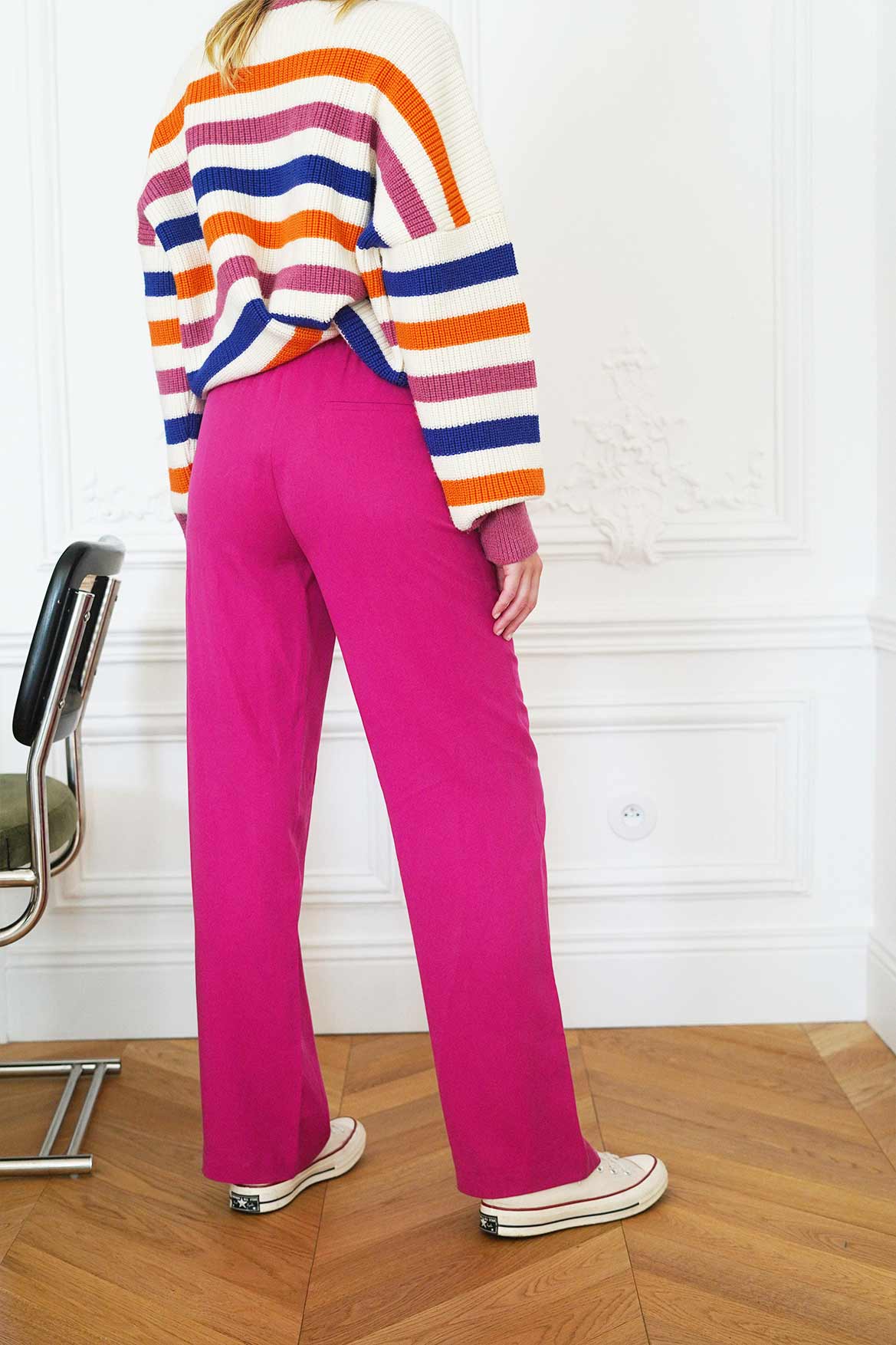Auguste Magenta Pants