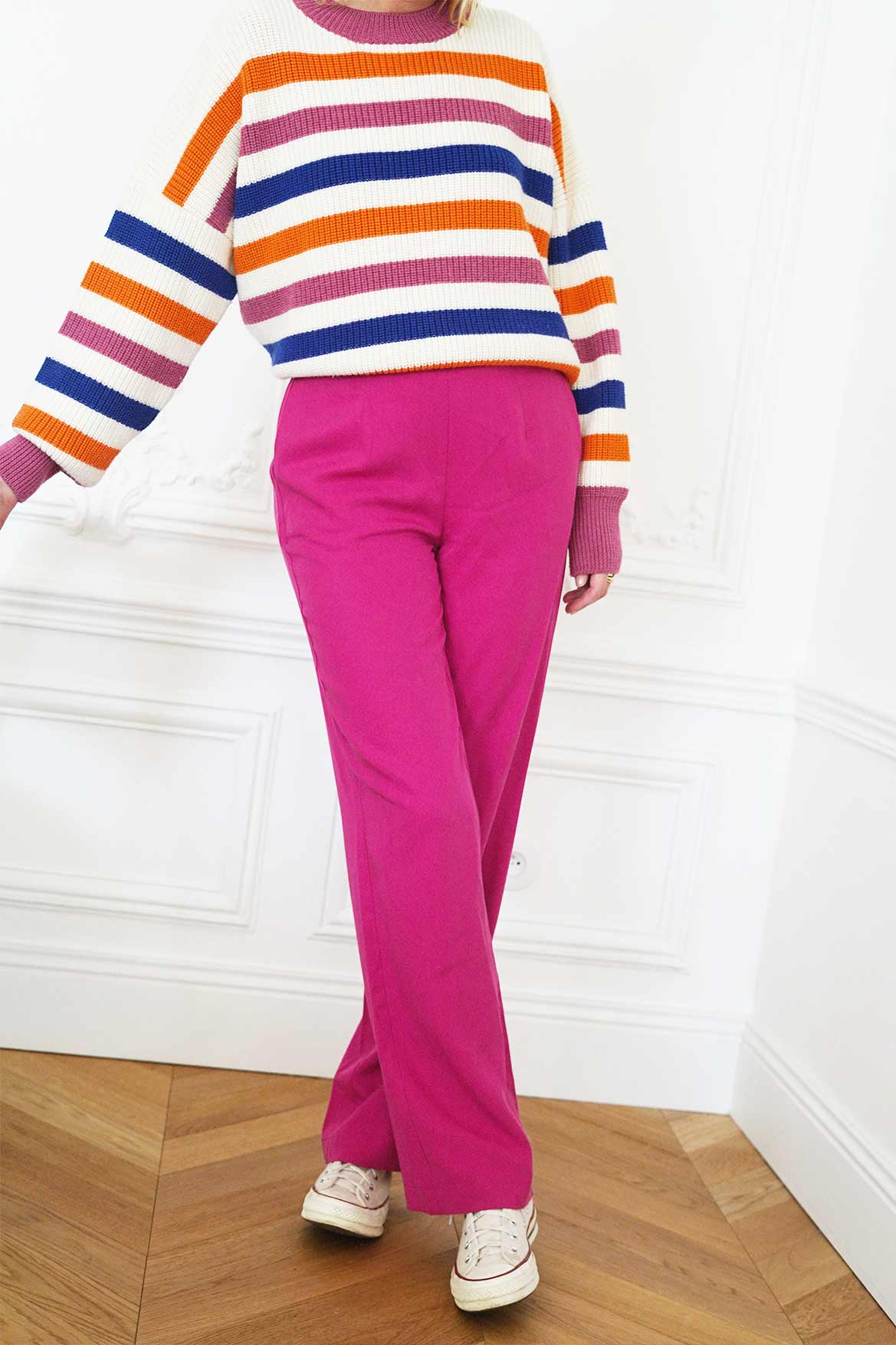 Auguste Magenta Pants