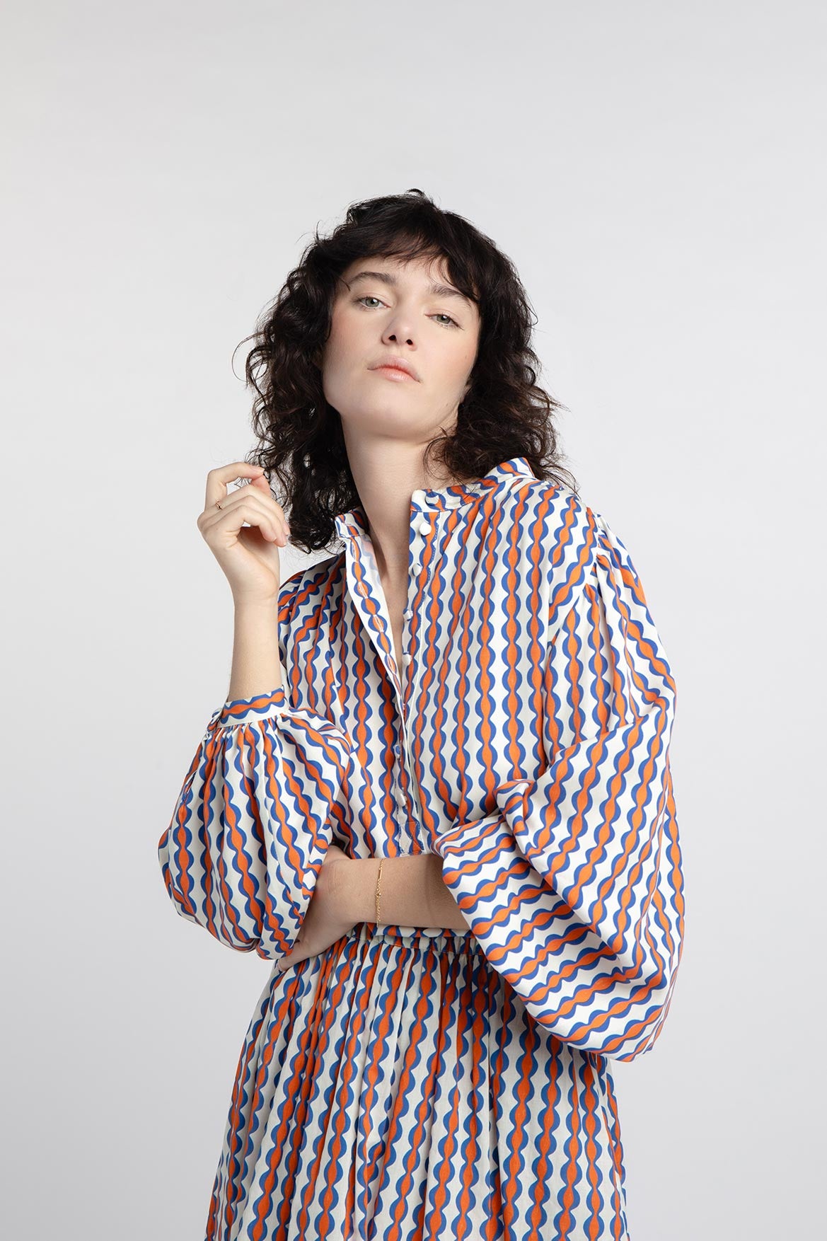 Blouse Paolina Groovy Stripes