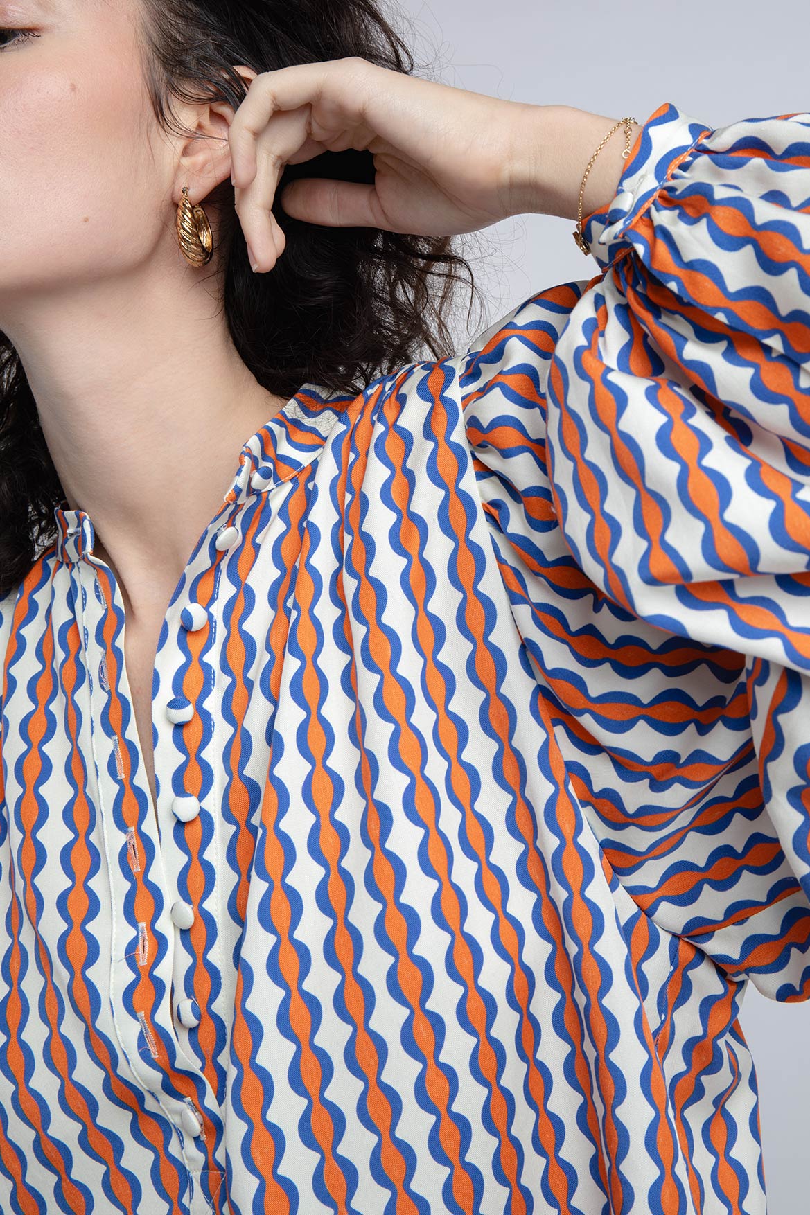 Blouse Paolina Groovy Stripes