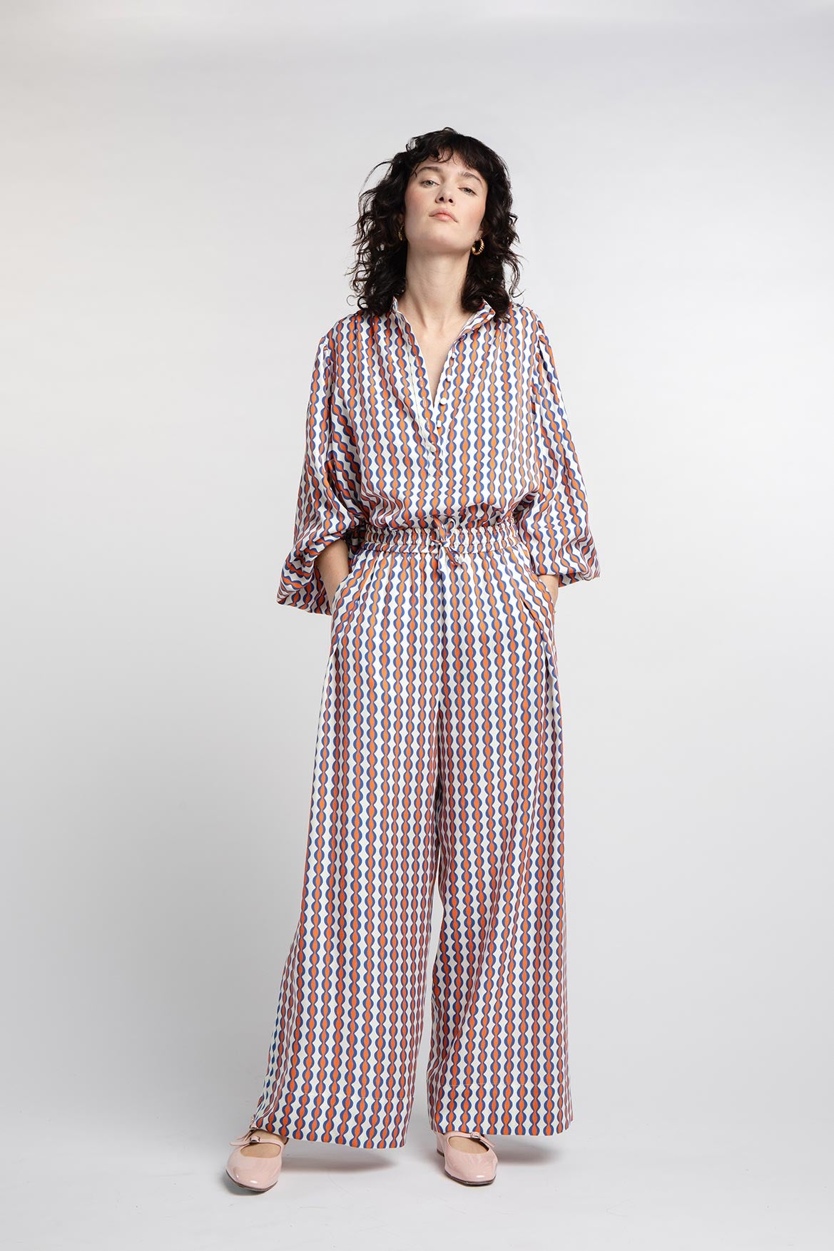 Blouse Paolina Groovy Stripes