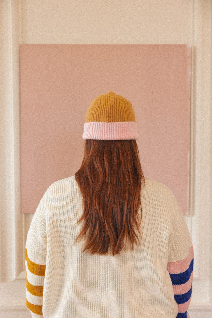 Arthur mustard hat