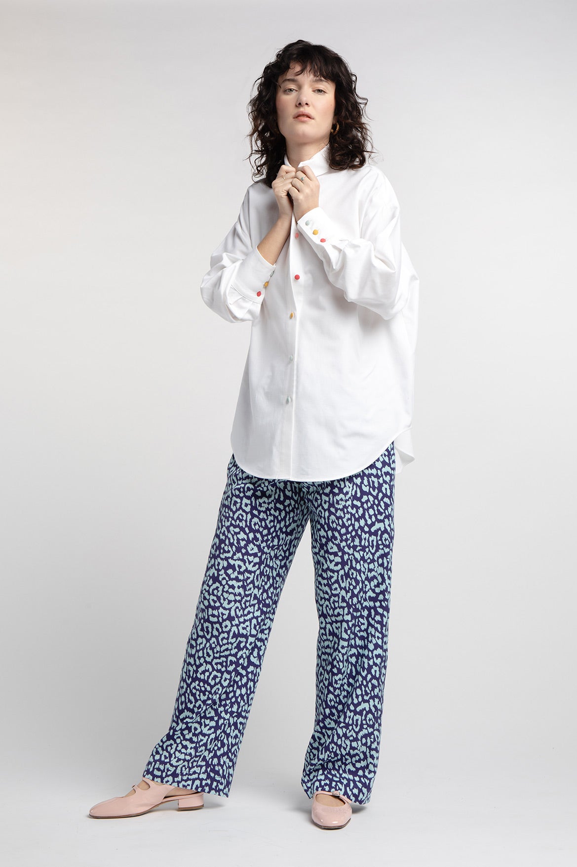 Laure Blue Graou pants