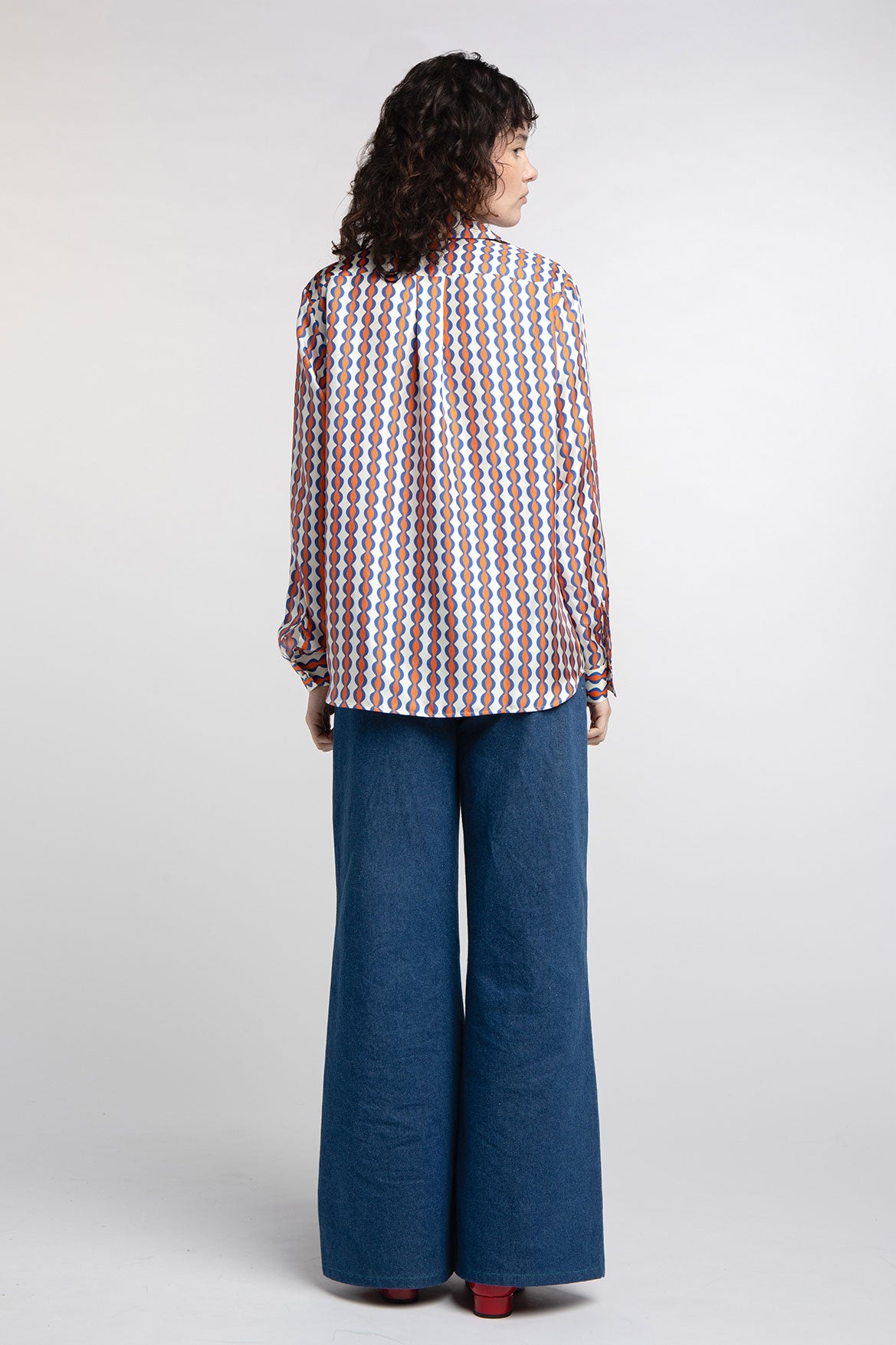 Ava Groovy Stripes Shirt