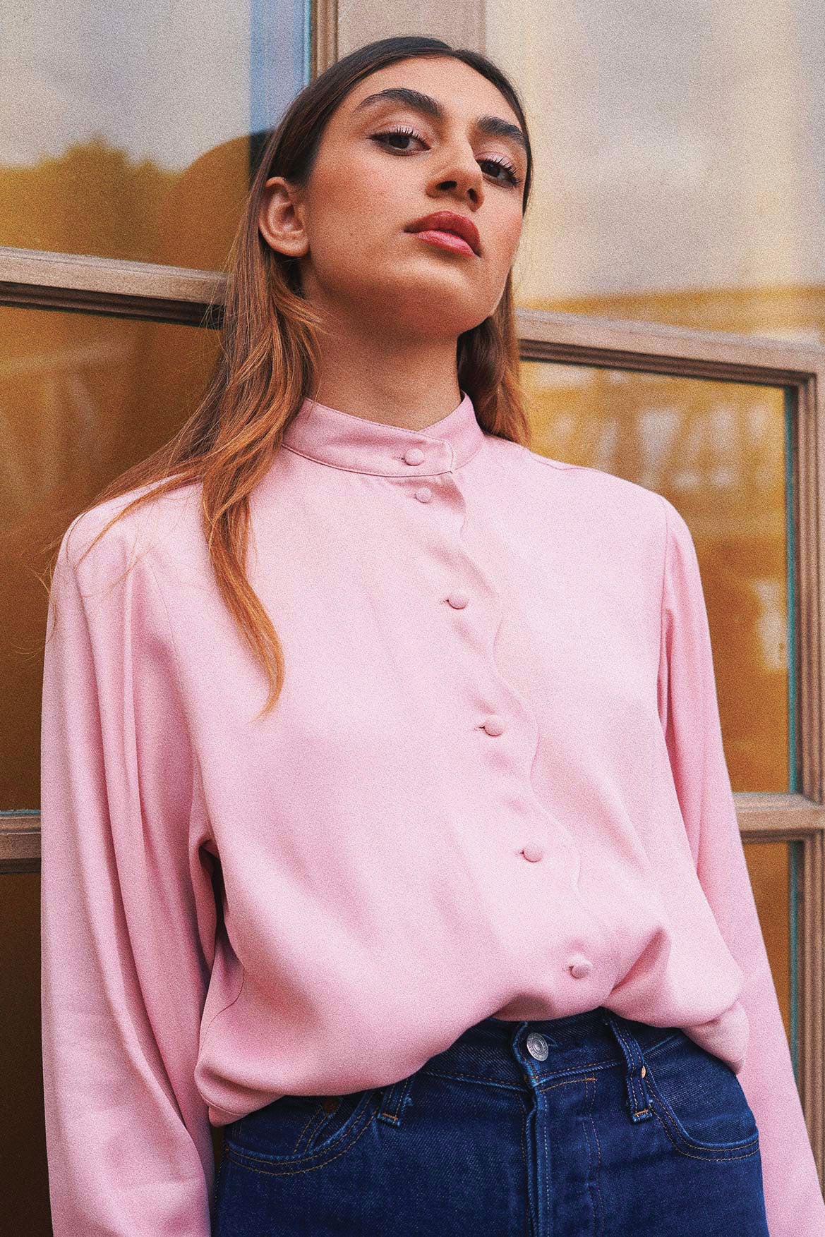 Tatiana pale pink shirt