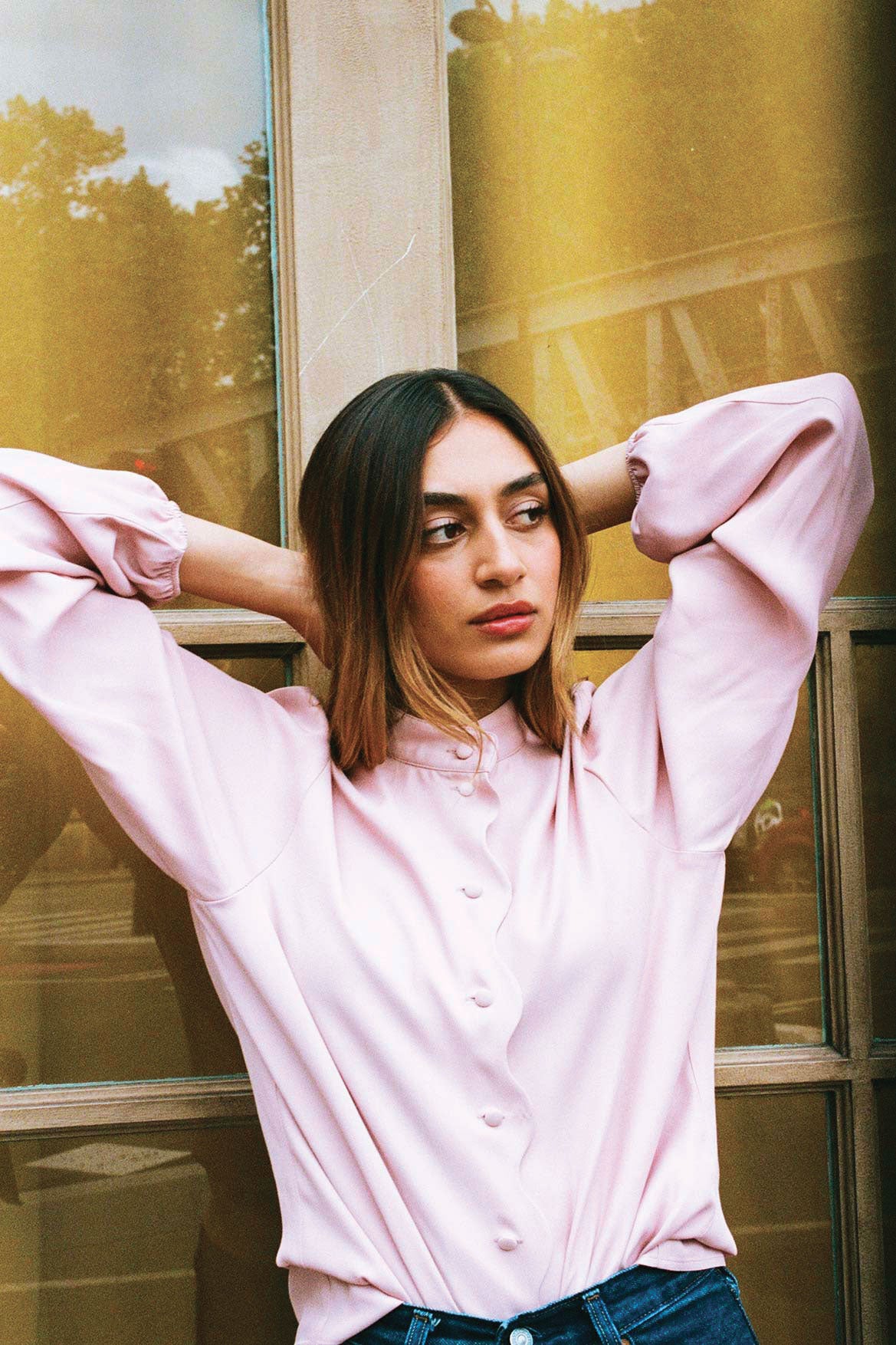 Tatiana pale pink shirt