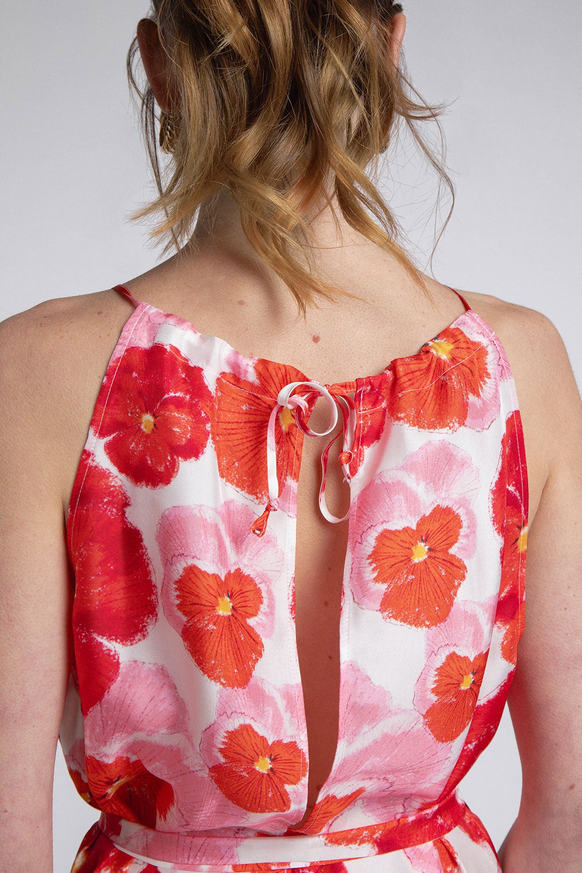 Noémie Red Blossom Jumpsuit