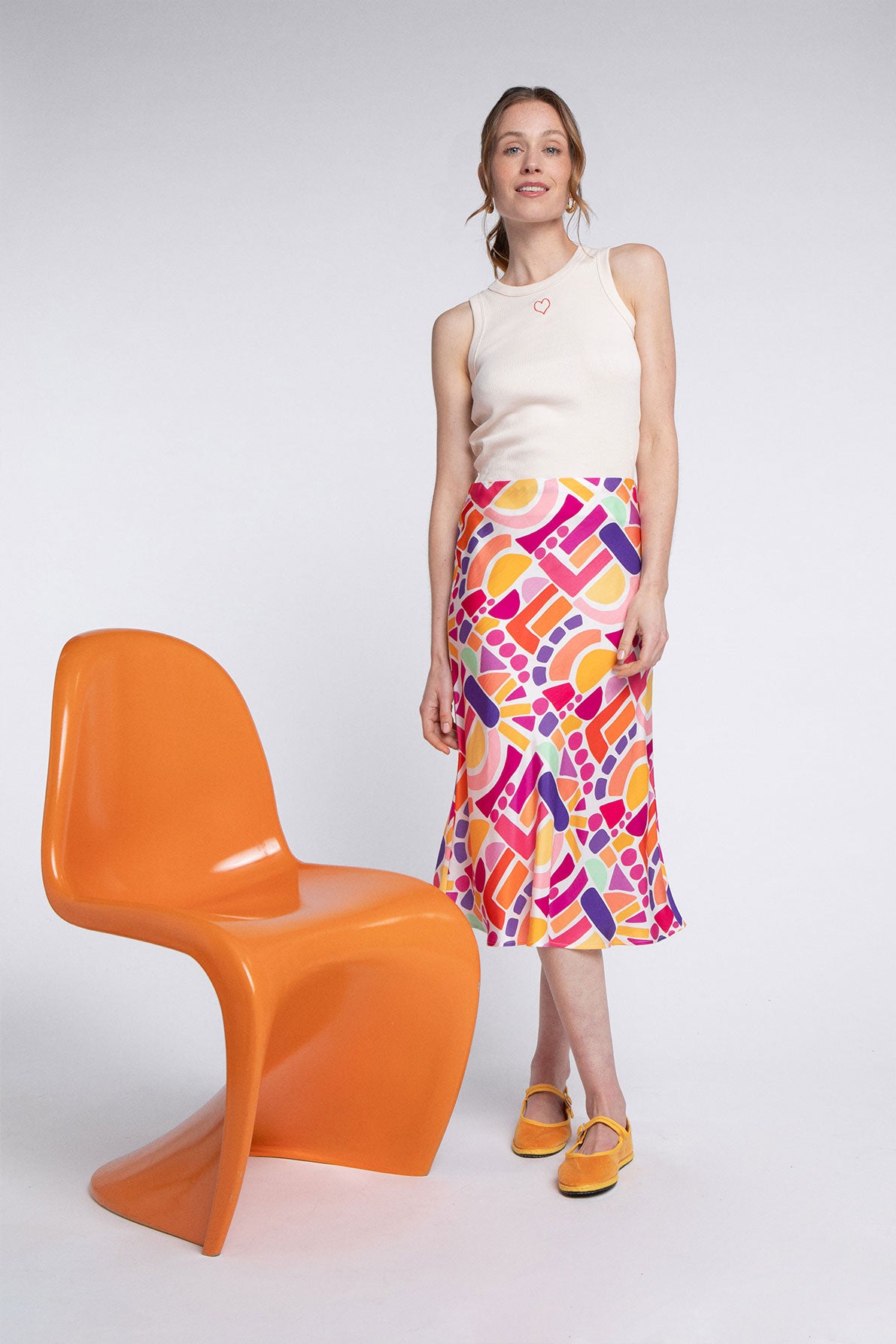 Parisatys Ettore Polychrome Skirt