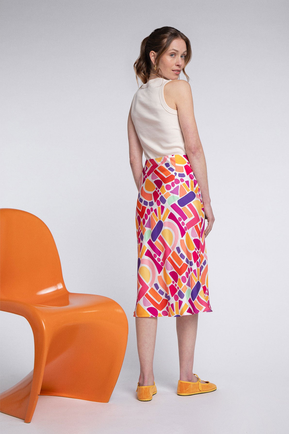 Parisatys Ettore Polychrome Skirt