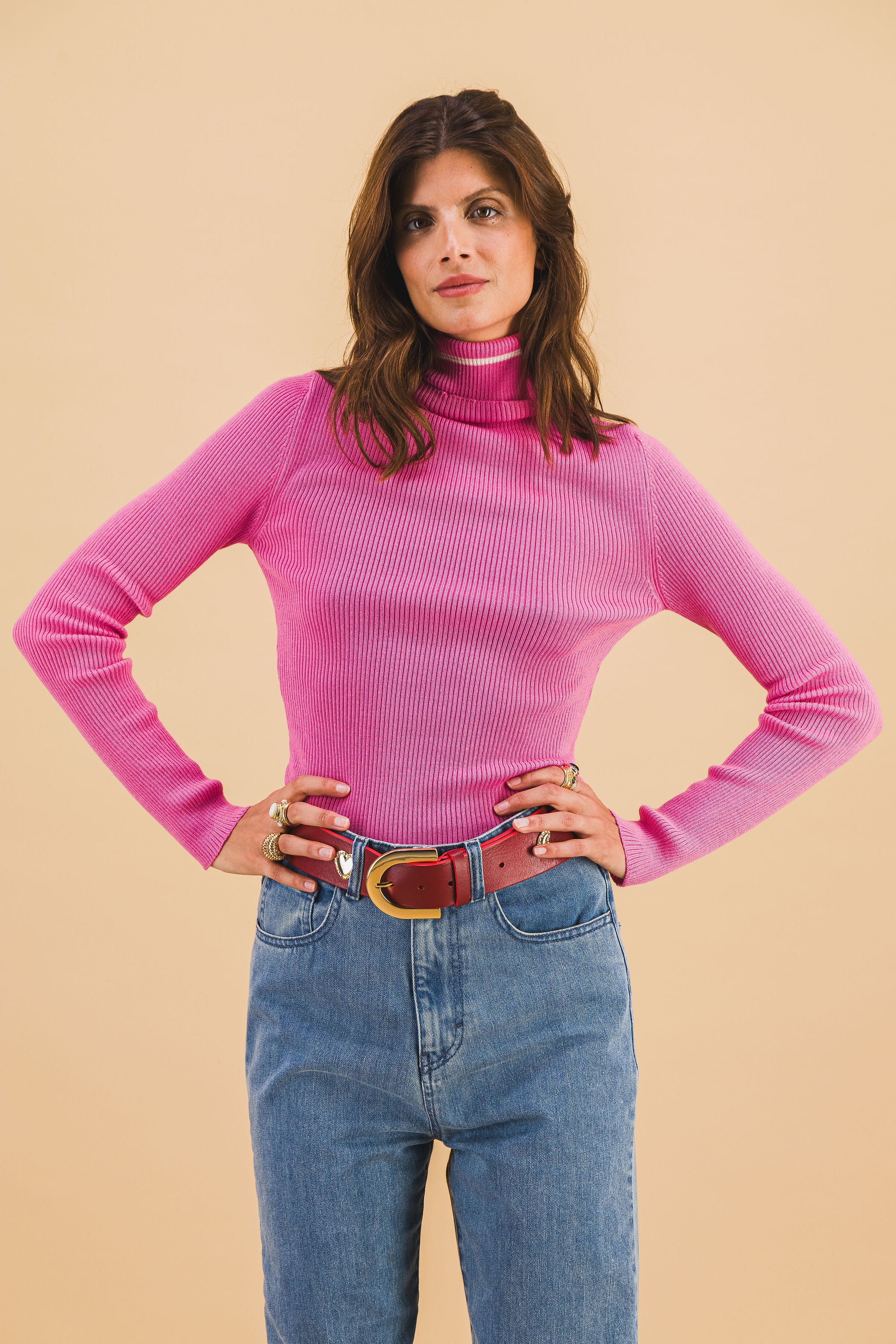 Pull Solal Rose pâle