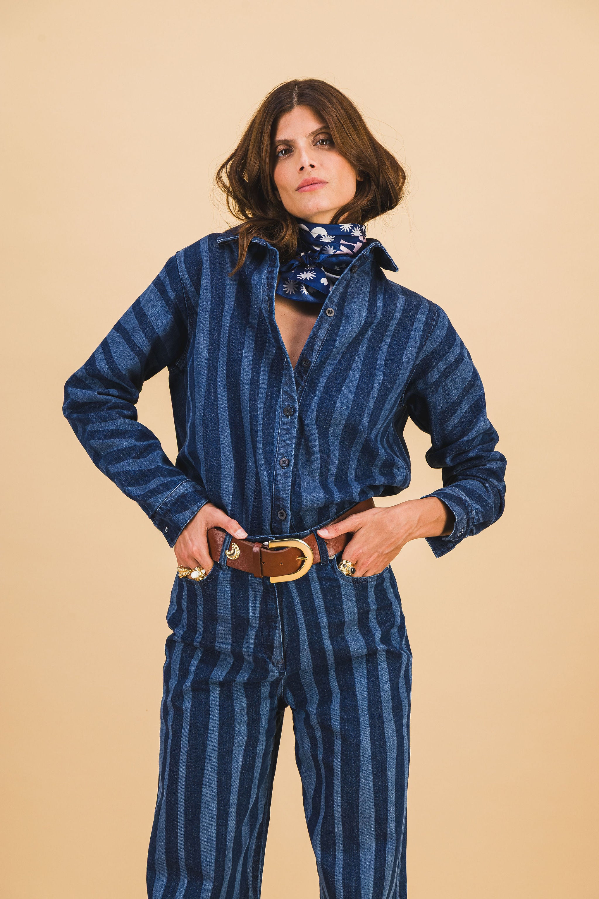 Ensemble Denim Leonie & Robin lines - Précommande