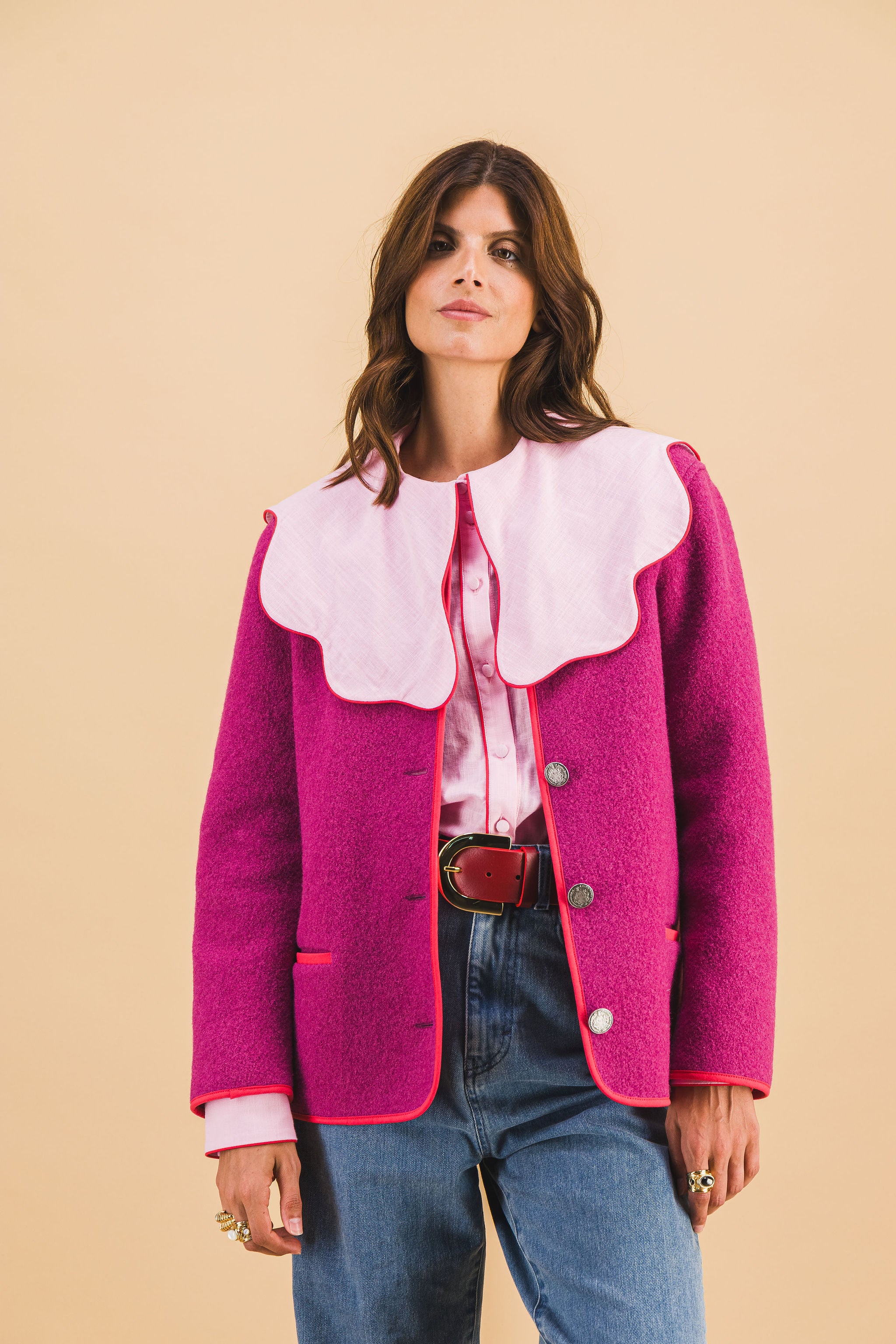 RODRIGUE MAGENTA JACKET