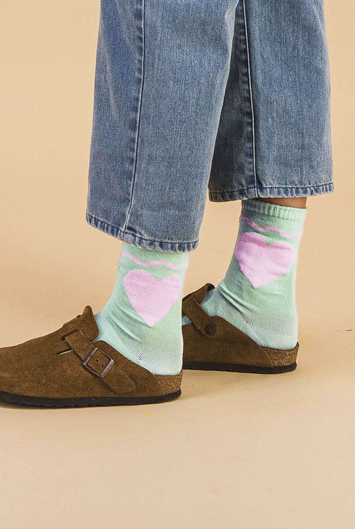 CHAUSSETTES MARIA CELADON