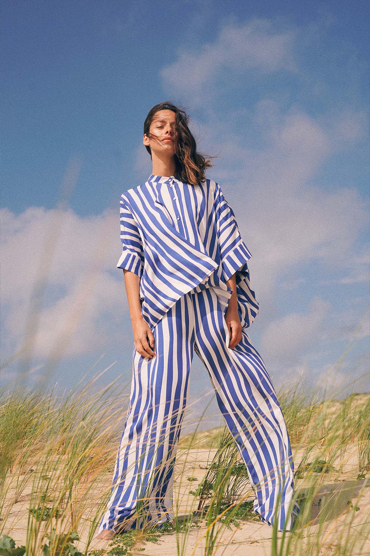 Theodore Blue Lines Pants