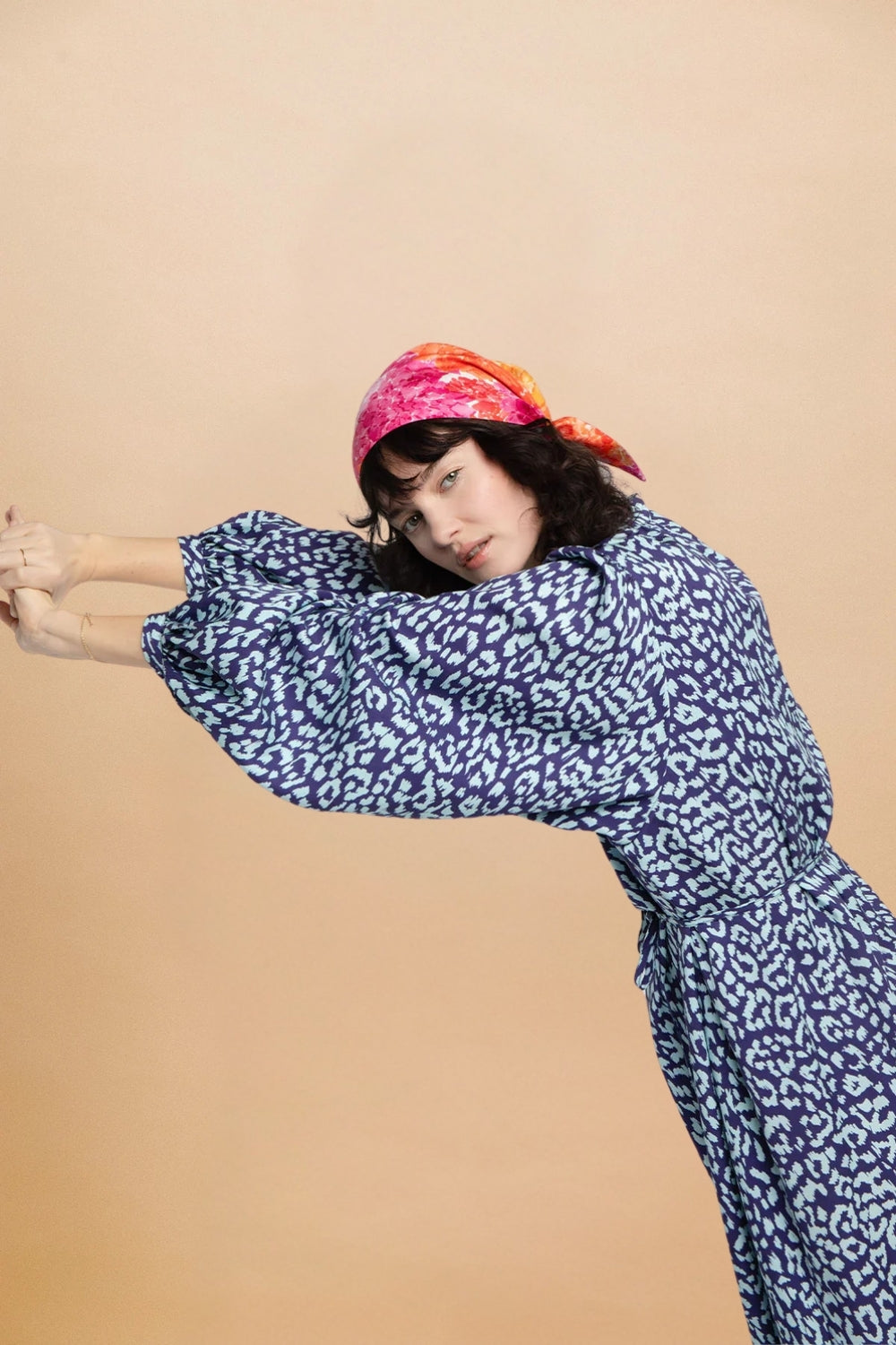 Nina Blue Graou dress