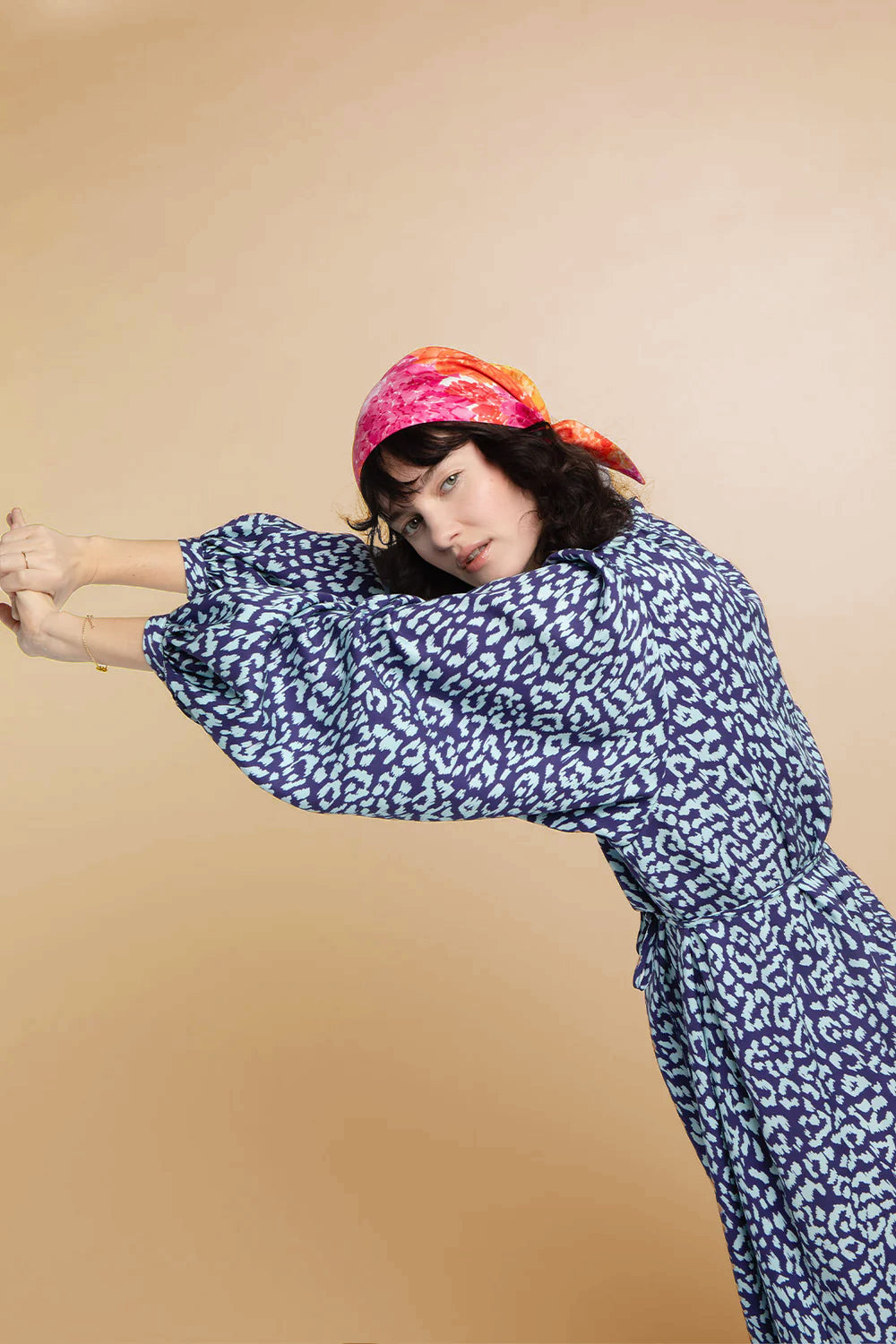 Nina Blue Graou dress