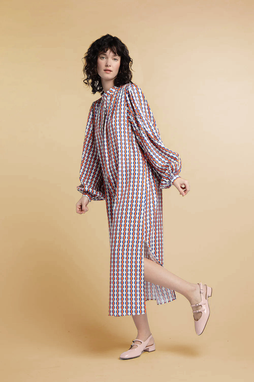 Nina Groovy Stripes Dress