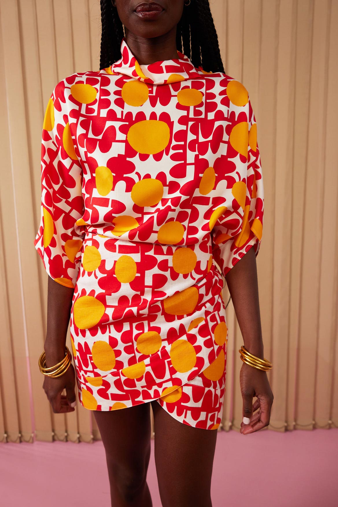 Margaux Red Sun Skirt